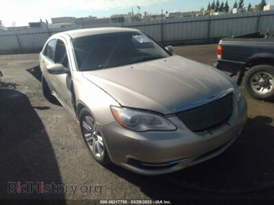 2013 Chrysler 200 Touring, золотистый — VIN 1C3CCBBB3DN656074, IAAI