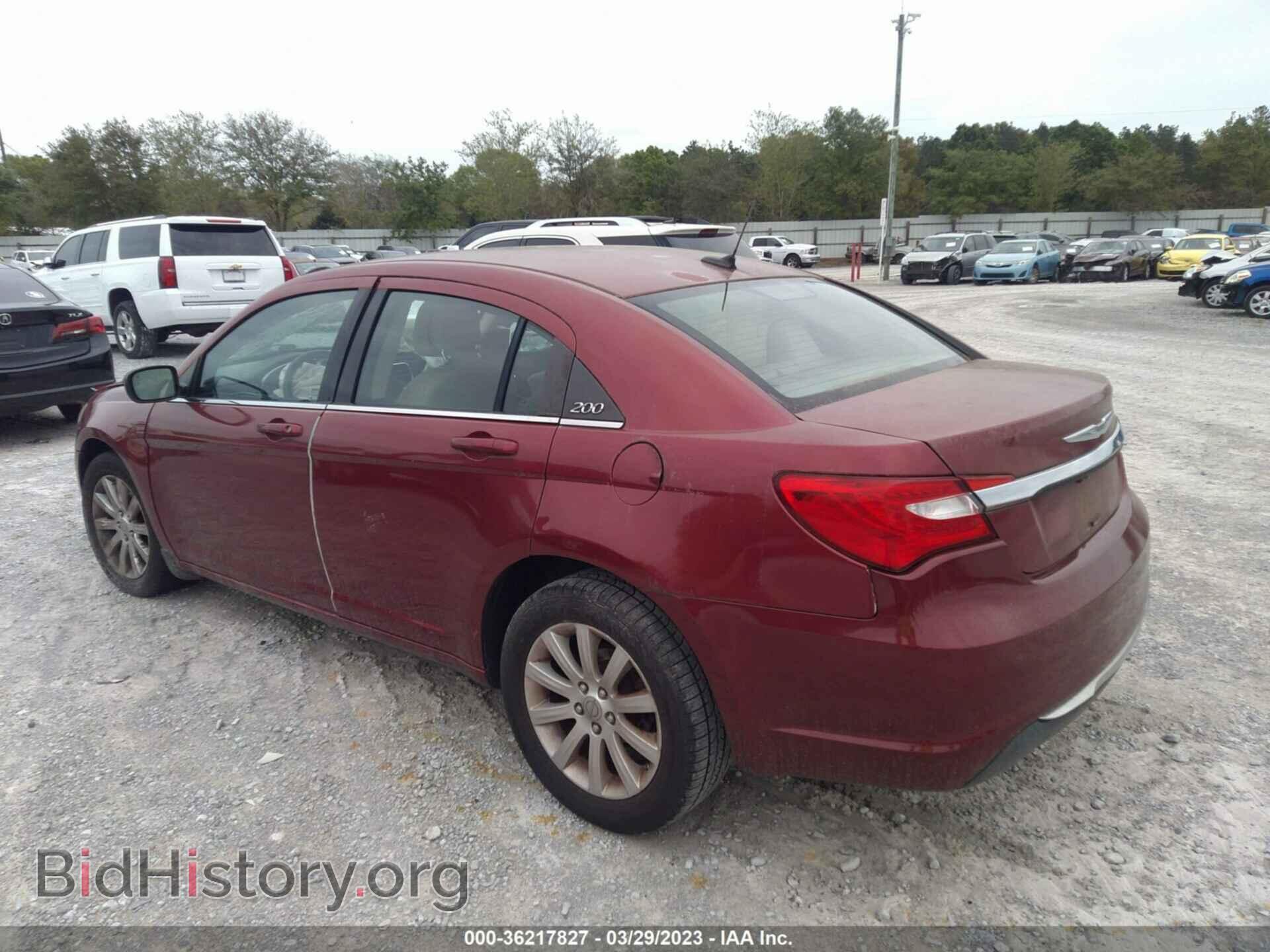 2013 CHRYSLER 200 - VIN: 1C3CCBBBXDN525238 - Фото 3