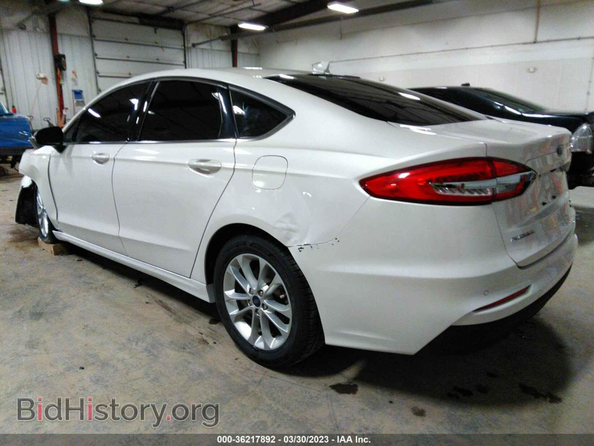 2019 FORD FUSION - VIN: 3FA6P0HD6KR165007 - Фото 3