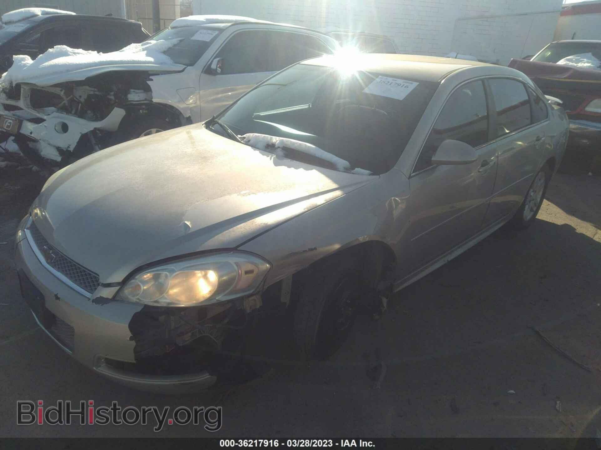 2012 CHEVROLET IMPALA - VIN: 2G1WB5E33C1237815 - Фото 2