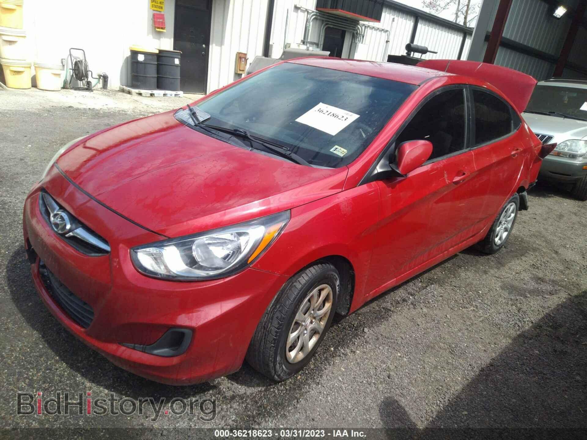 2013 HYUNDAI ACCENT - VIN: KMHCT4AE3DU486660 - Фото 2