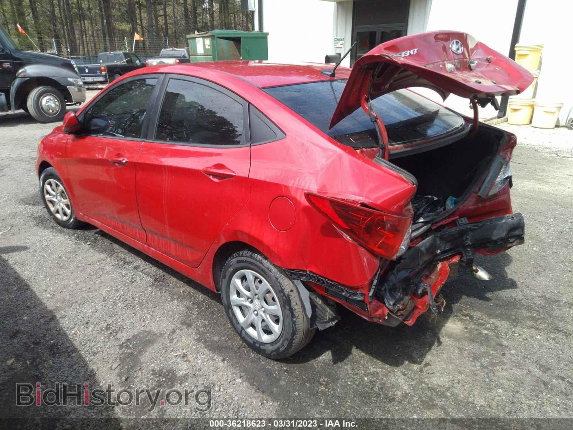 2013 HYUNDAI ACCENT - VIN: KMHCT4AE3DU486660 - Фото 3