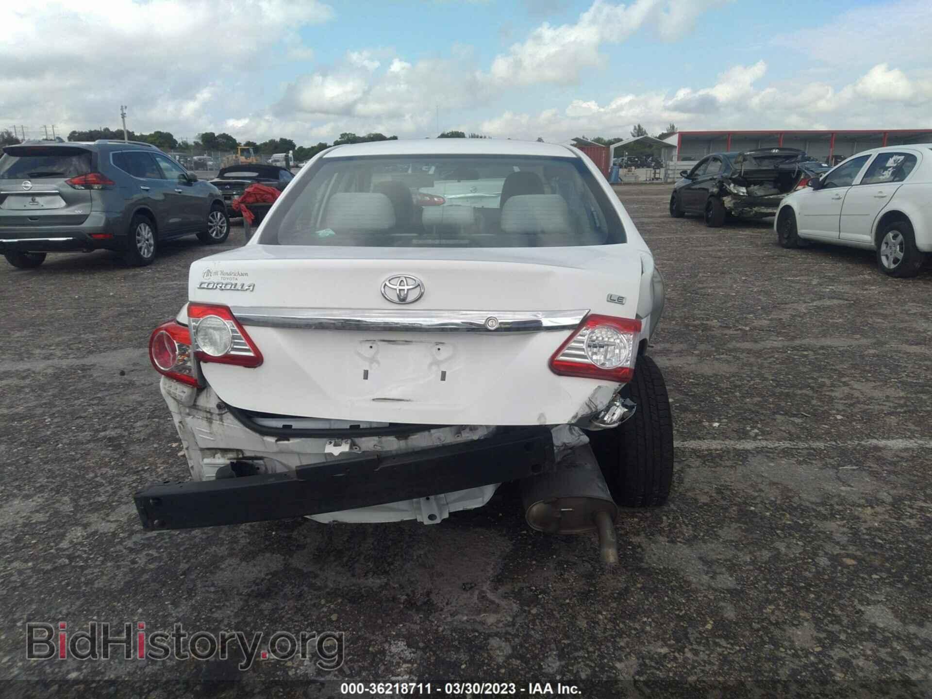2011 TOYOTA COROLLA - VIN: 2T1BU4EE1BC696465 - Фото 6