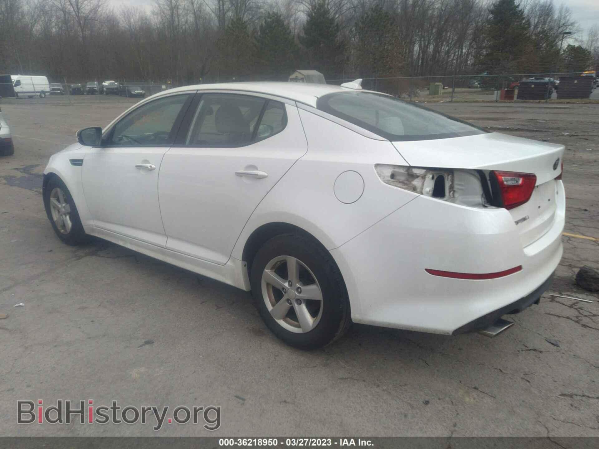 2015 KIA OPTIMA - VIN: KNAGM4A76F5559308 - Фото 3