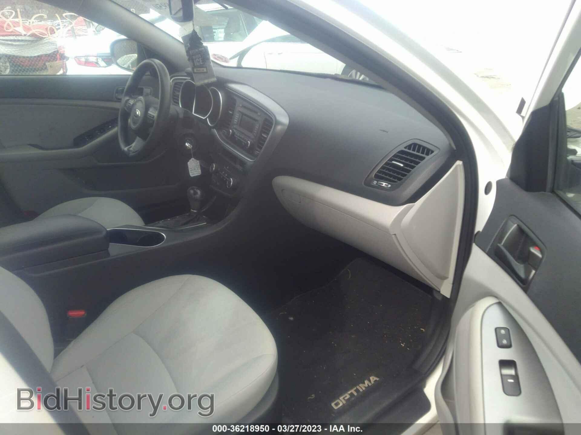 2015 KIA OPTIMA - VIN: KNAGM4A76F5559308 - Фото 5