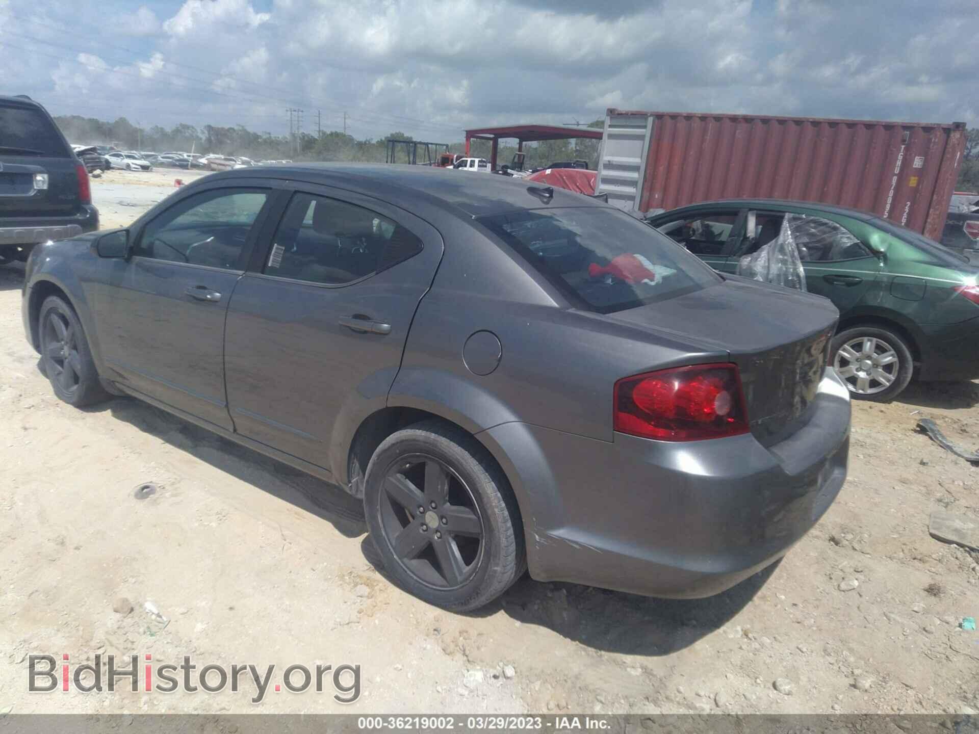 2013 DODGE AVENGER - VIN: 1C3CDZAB6DN741370 - Фото 3