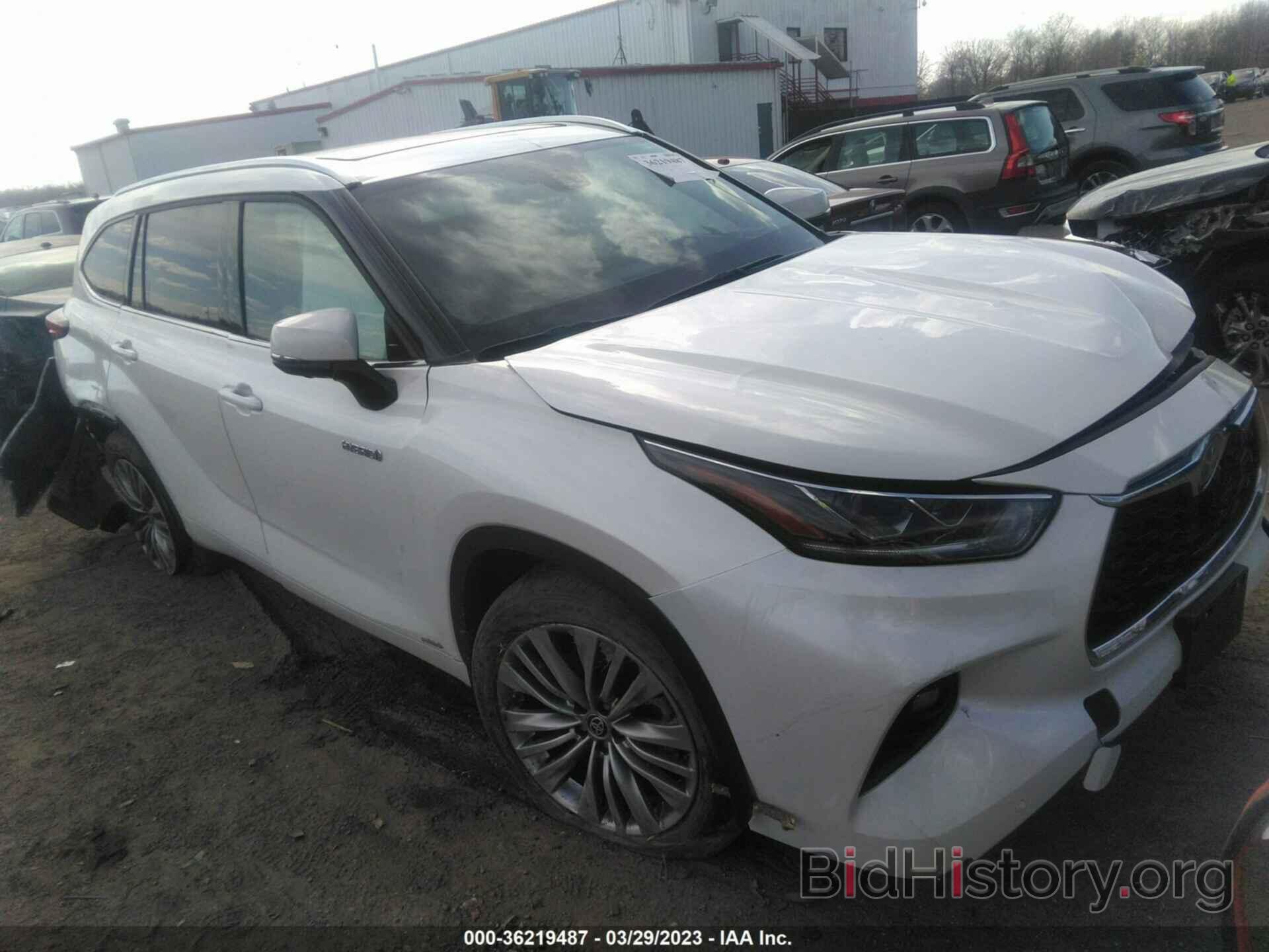 Photo 5TDEBRCH9MS057807 - TOYOTA HIGHLANDER 2021