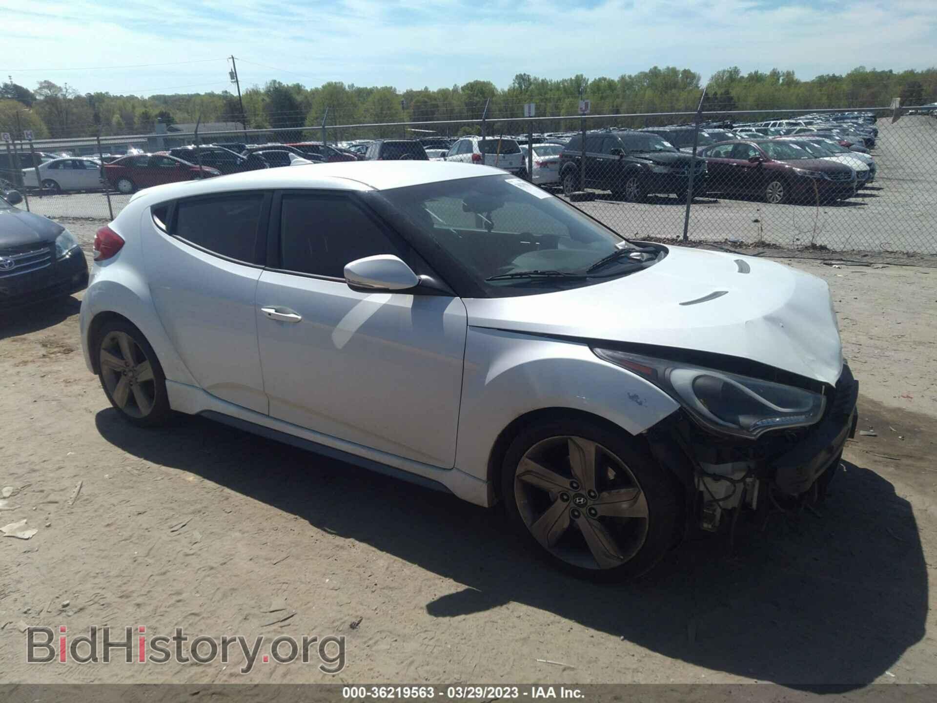Photo KMHTC6AE4DU146381 - HYUNDAI VELOSTER 2013