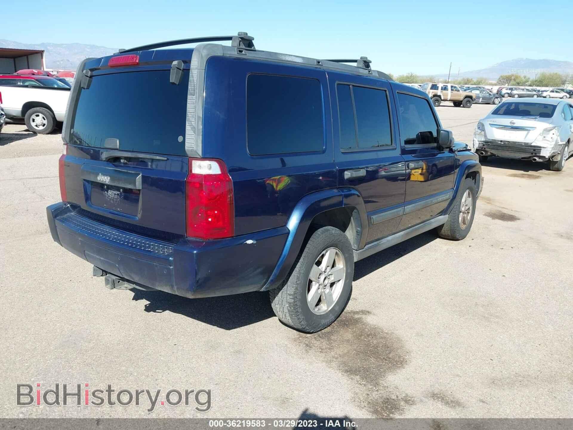 2006 JEEP COMMANDER - VIN: 1J8HH48N36C254322 - Фото 4