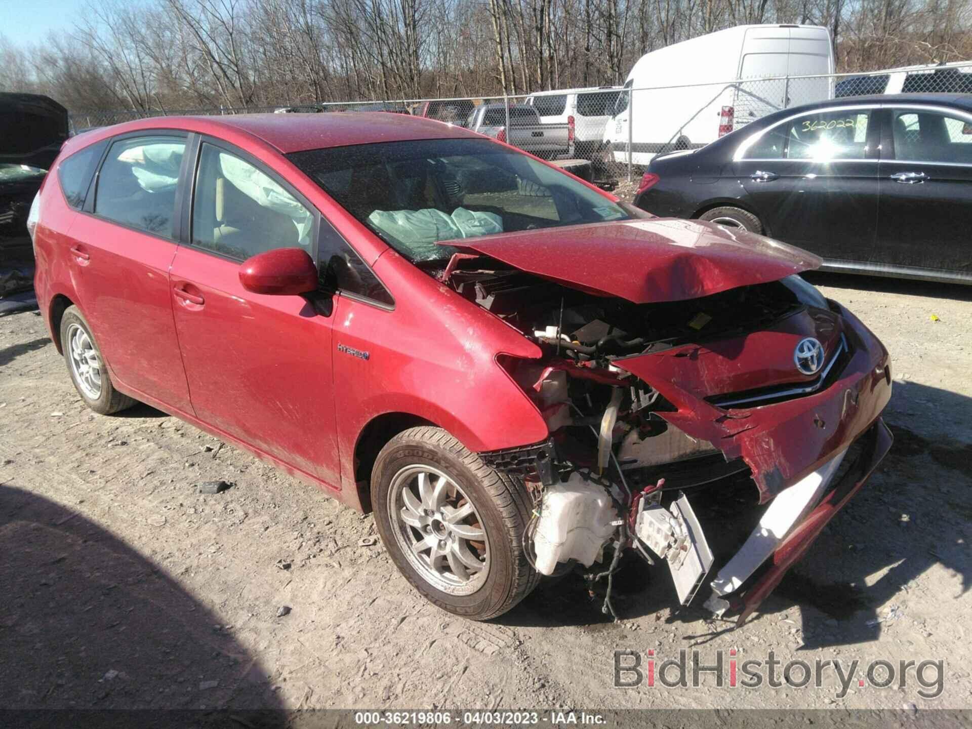 Photo JTDZN3EU5C3175028 - TOYOTA PRIUS V 2012