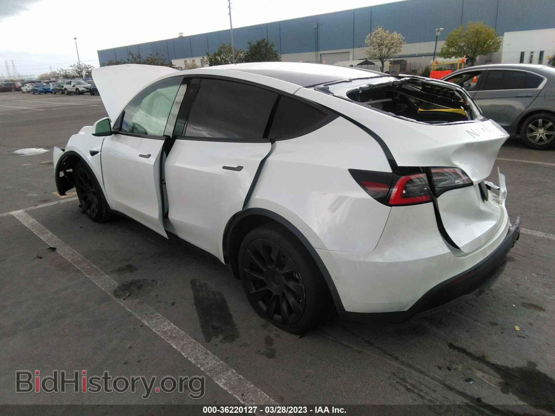 2021 TESLA MODEL Y - VIN: 5YJYGDEEXMF095586 - Фото 3
