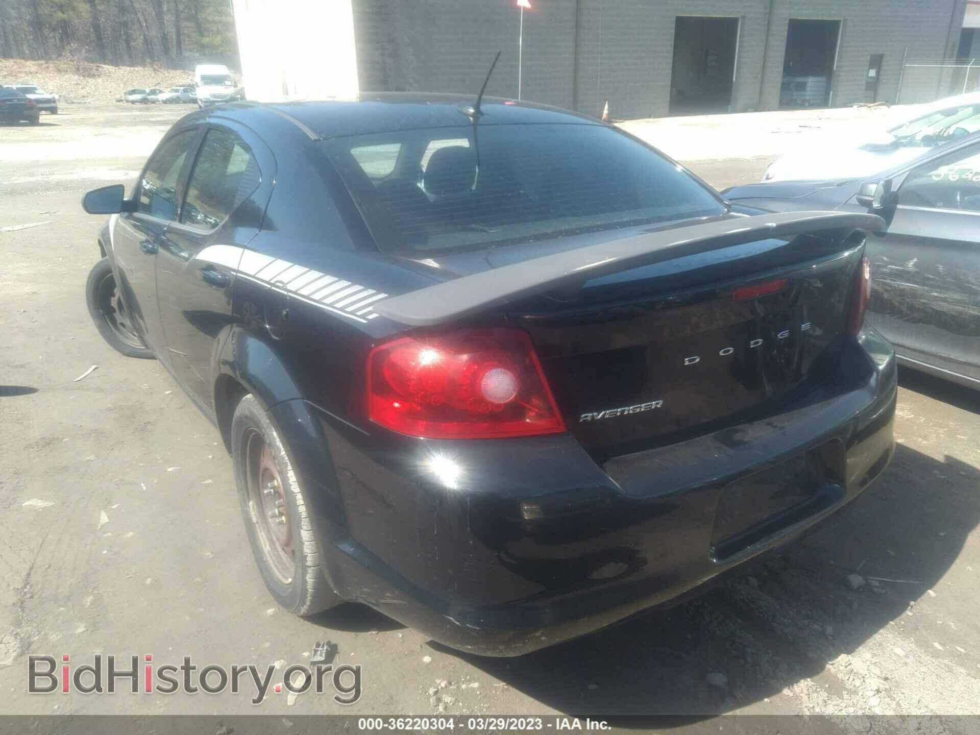 2013 DODGE AVENGER - VIN: 1C3CDZAB3DN566995 - Фото 3