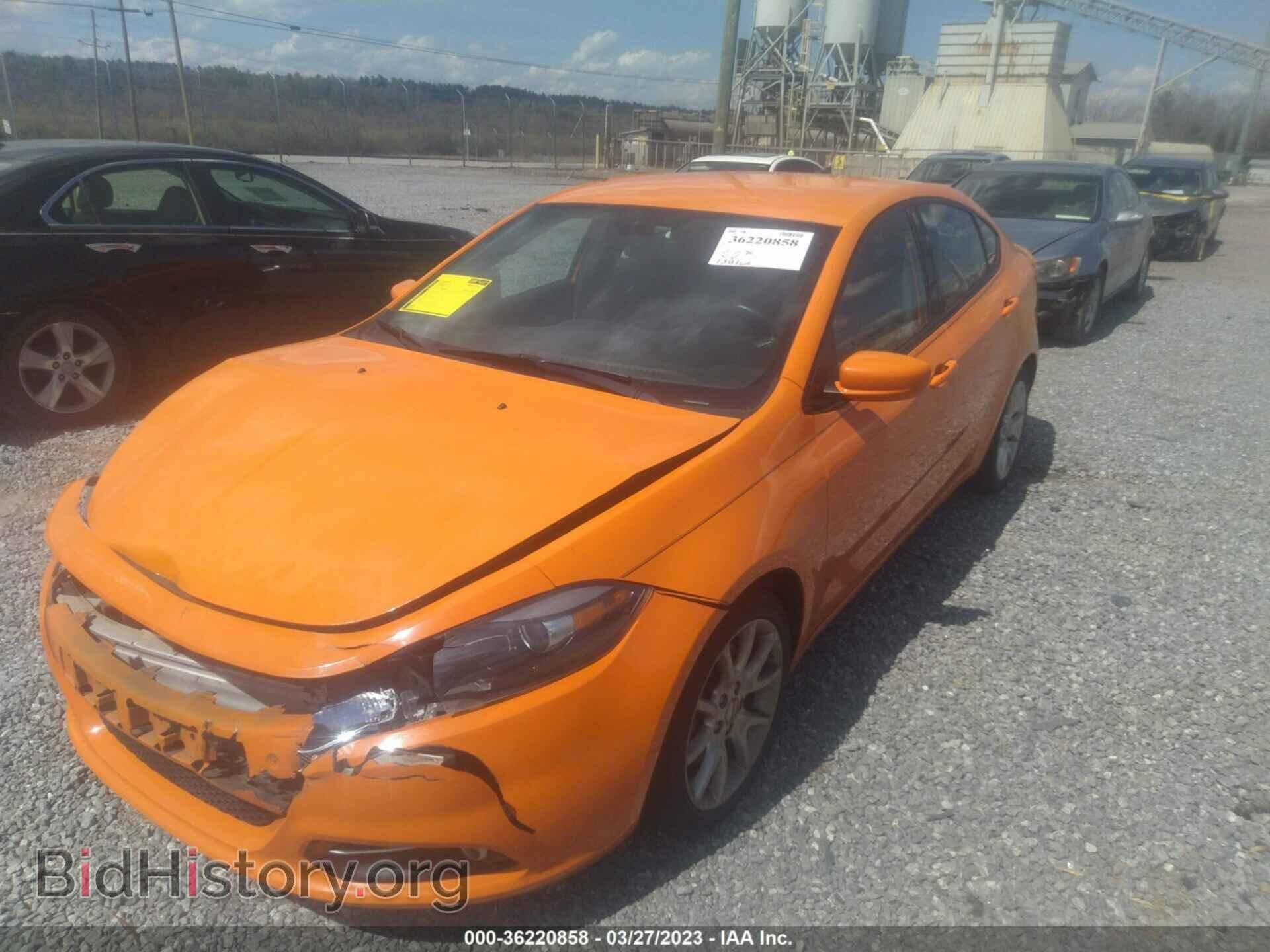 2013 DODGE DART - VIN: 1C3CDFBA3DD322905 - Photo 2