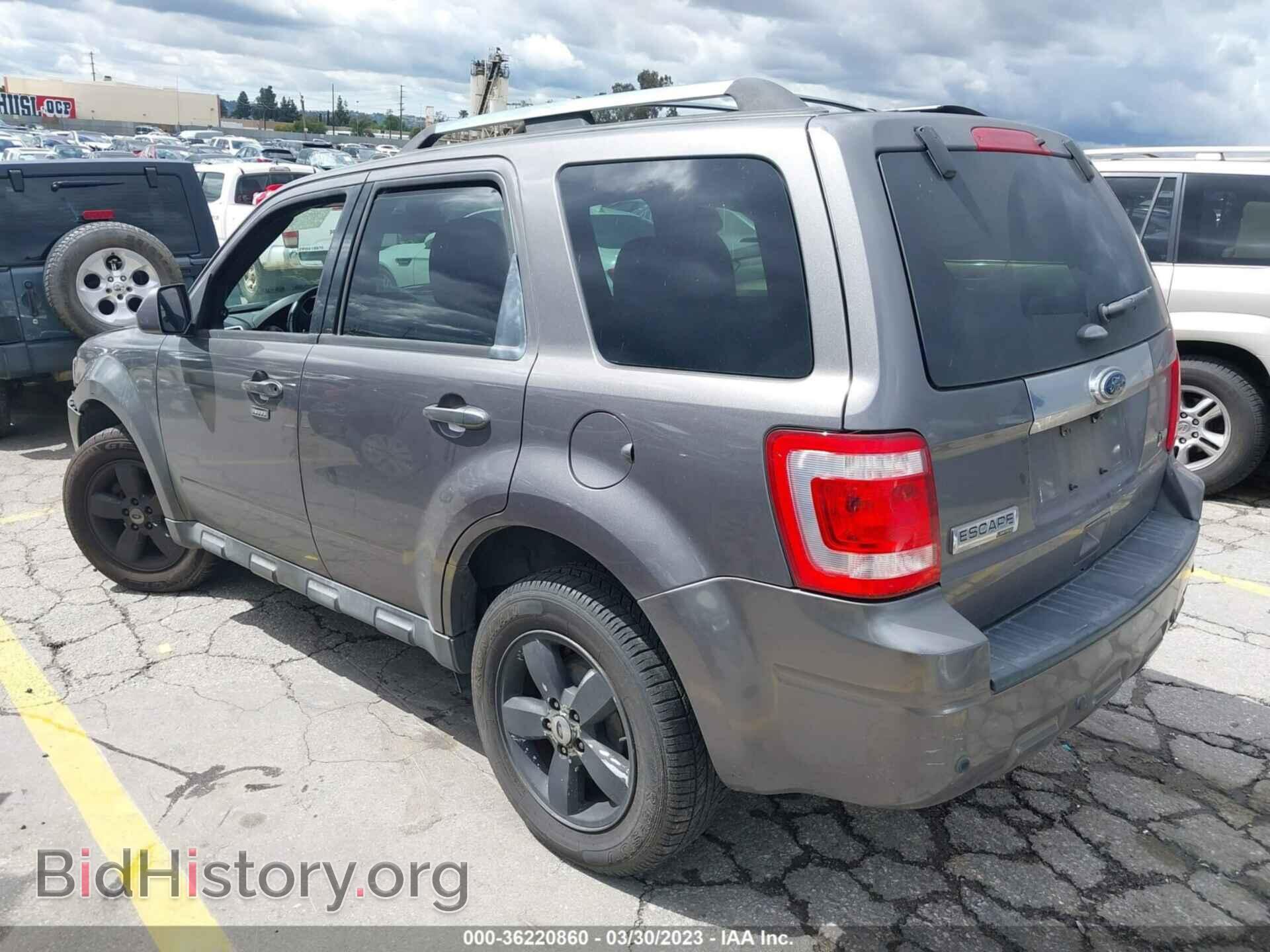 2011 FORD ESCAPE - VIN: 1FMCU0EG9BKB25301 - Фото 3