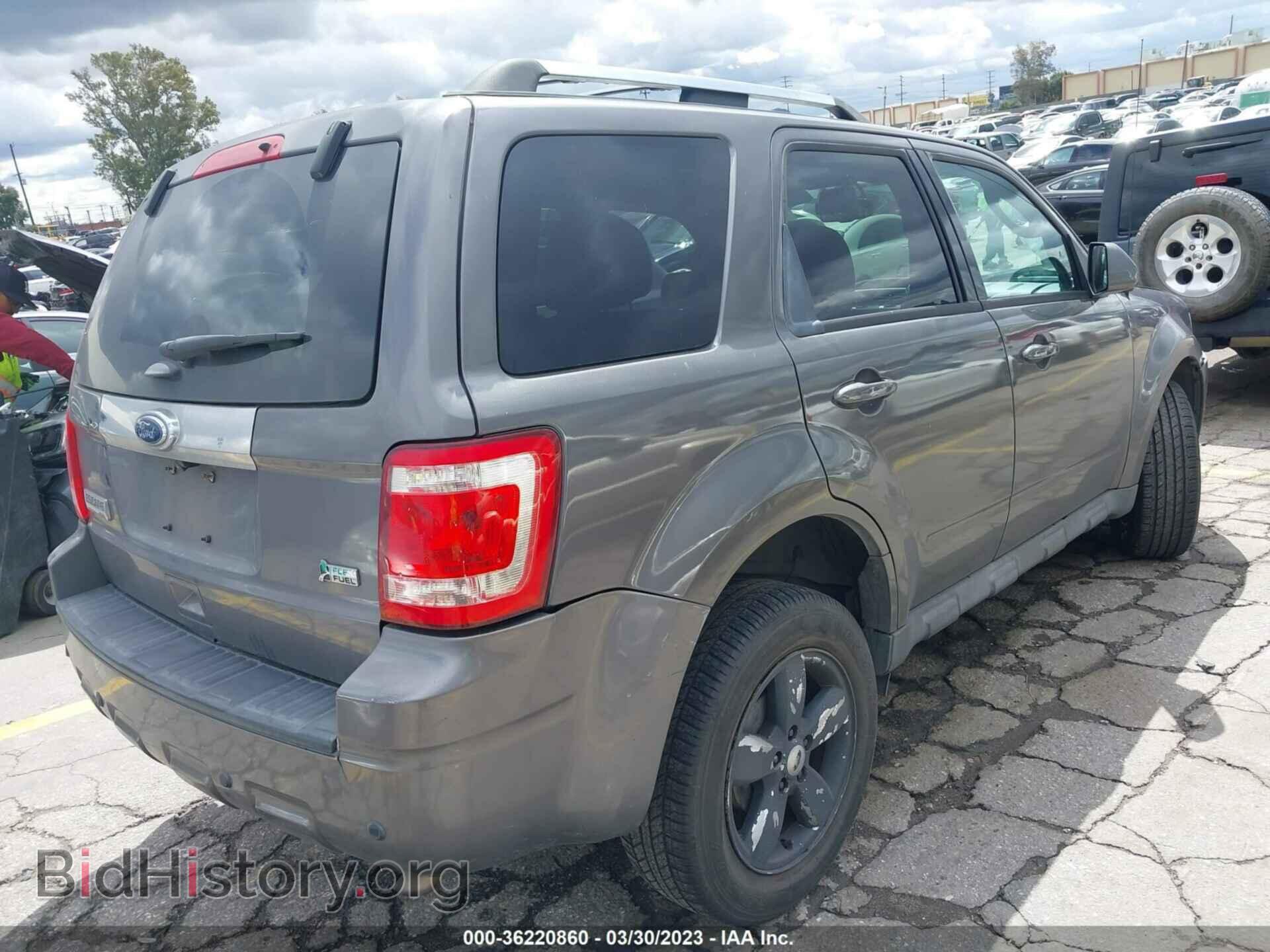 2011 FORD ESCAPE - VIN: 1FMCU0EG9BKB25301 - Фото 4