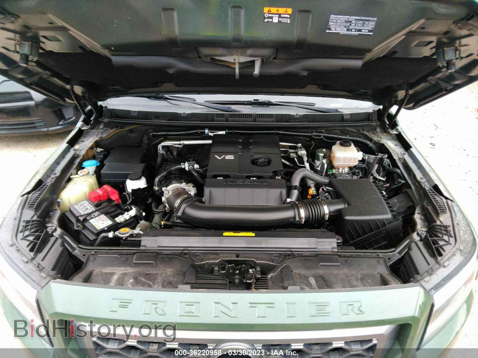 2022 NISSAN FRONTIER - VIN: 1N6ED1EK8NN640183 - Фото 10