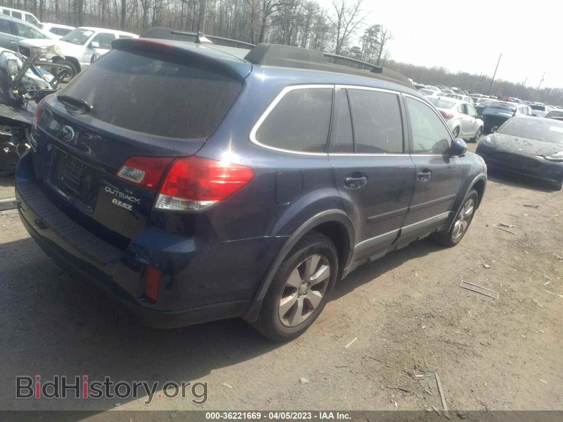 2011 SUBARU OUTBACK - VIN: 4S4BRBKC7B3397656 - Фото 4