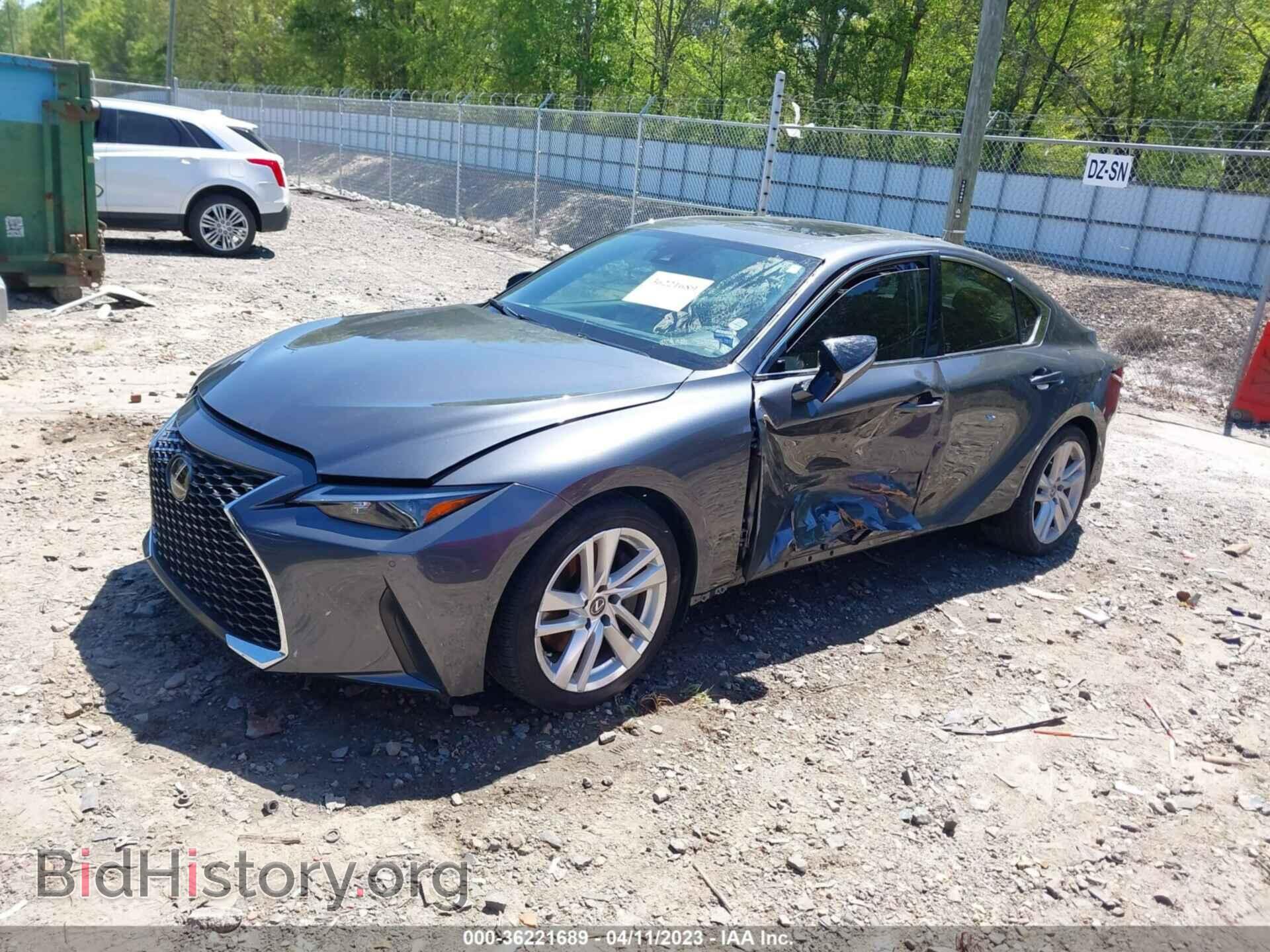 2021 LEXUS IS - VIN: JTHCA1D29M5112332 - Фото 2