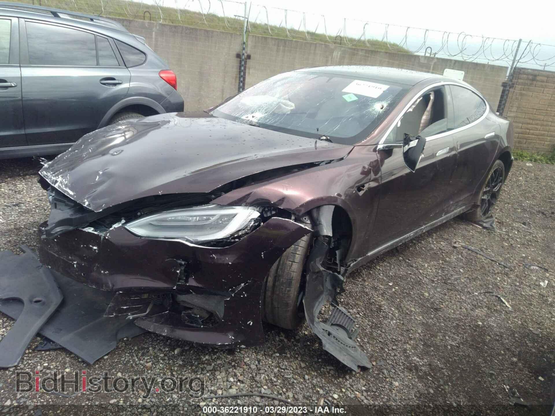 2020 TESLA MODEL S - VIN: 5YJSA1E47LF390589 - Фото 2