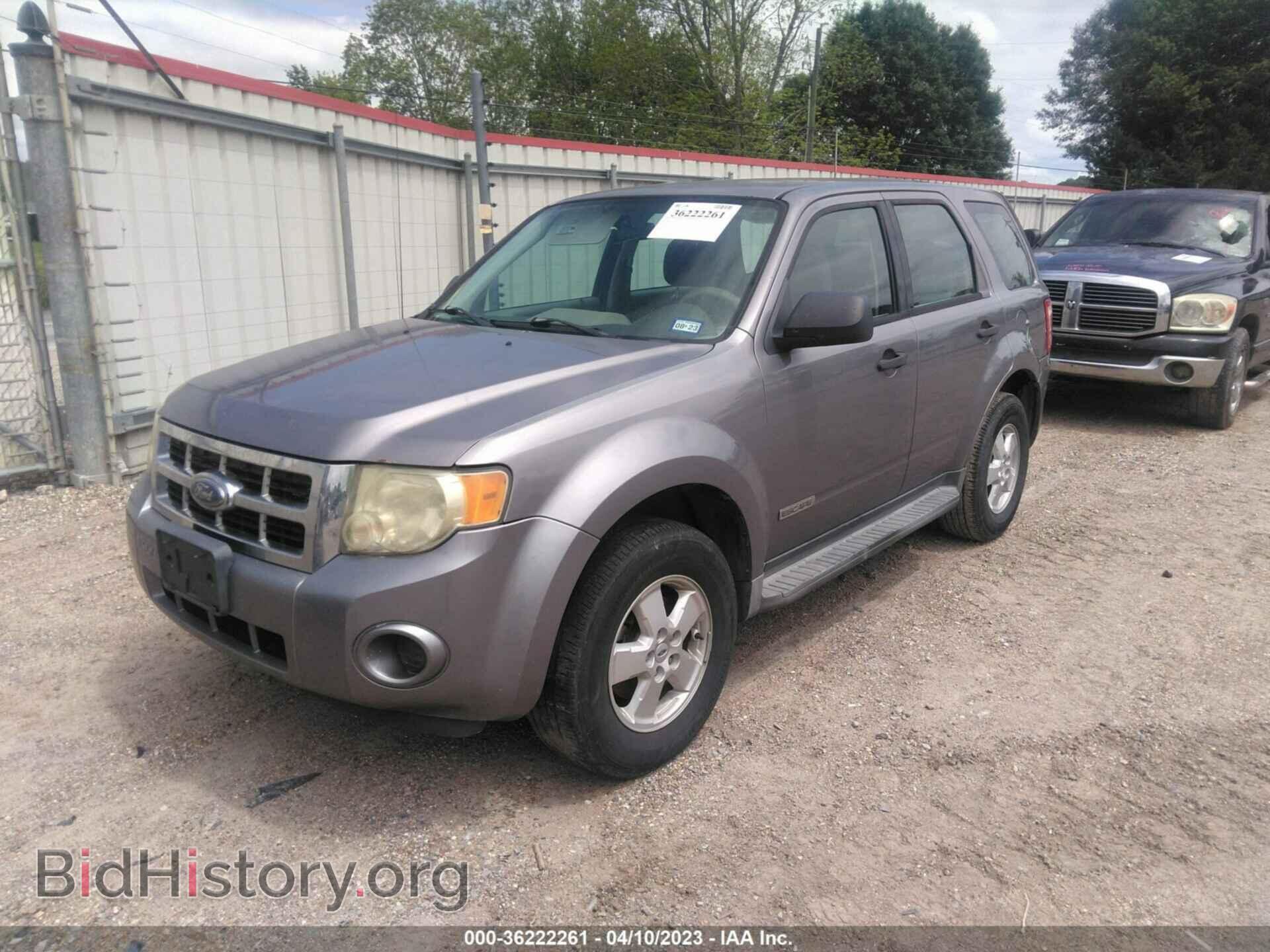 2008 FORD ESCAPE - VIN: 1FMCU02ZX8KC45218 - Фото 2
