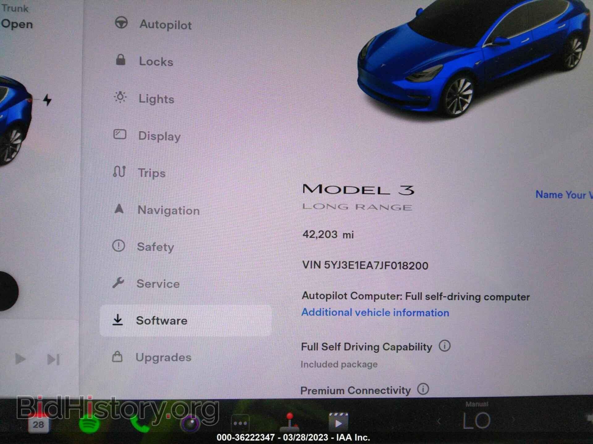 2018 TESLA MODEL 3 - VIN: 5YJ3E1EA7JF018200 - Фото 7
