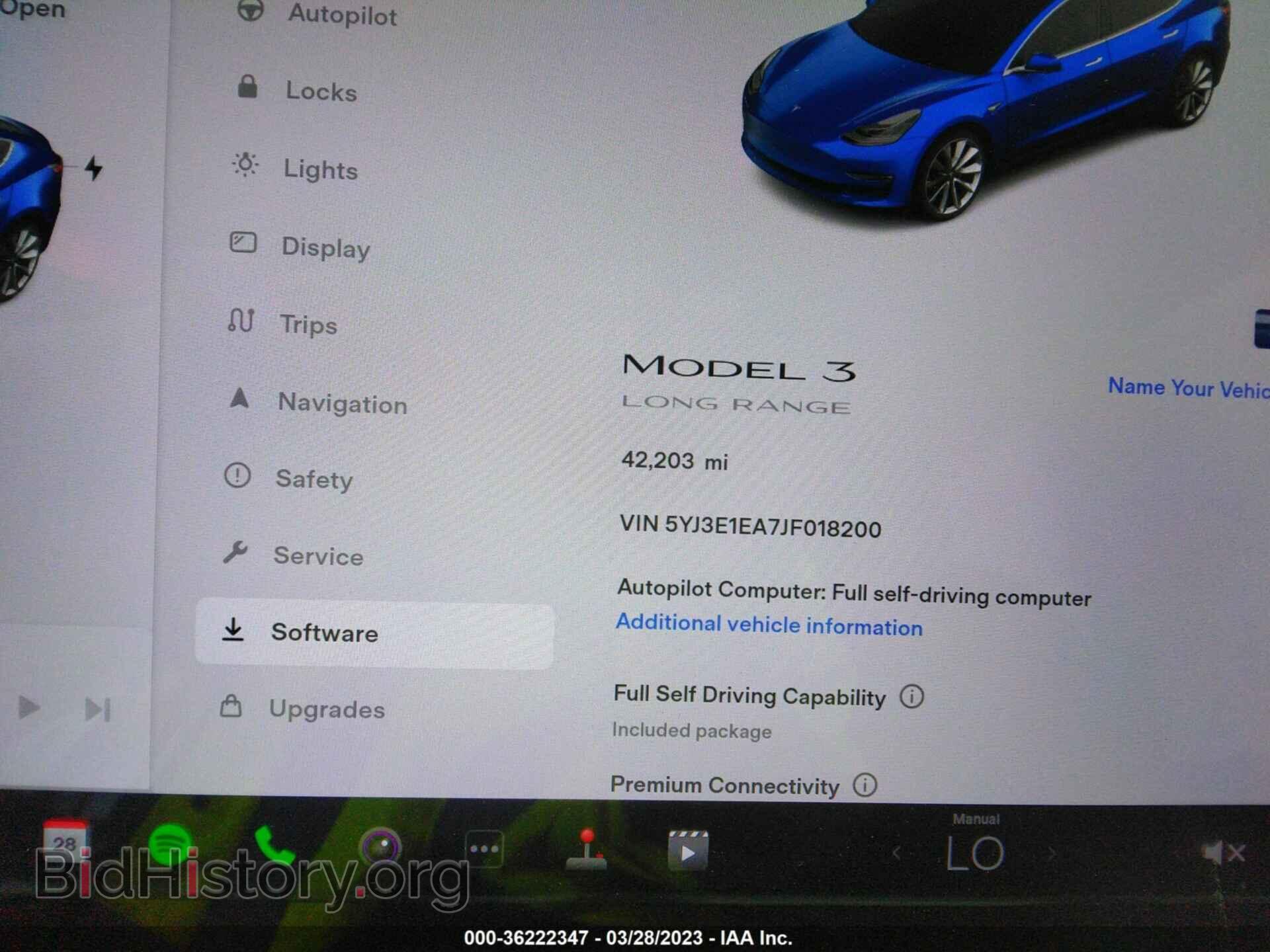 2018 TESLA MODEL 3 - VIN: 5YJ3E1EA7JF018200 - Фото 9