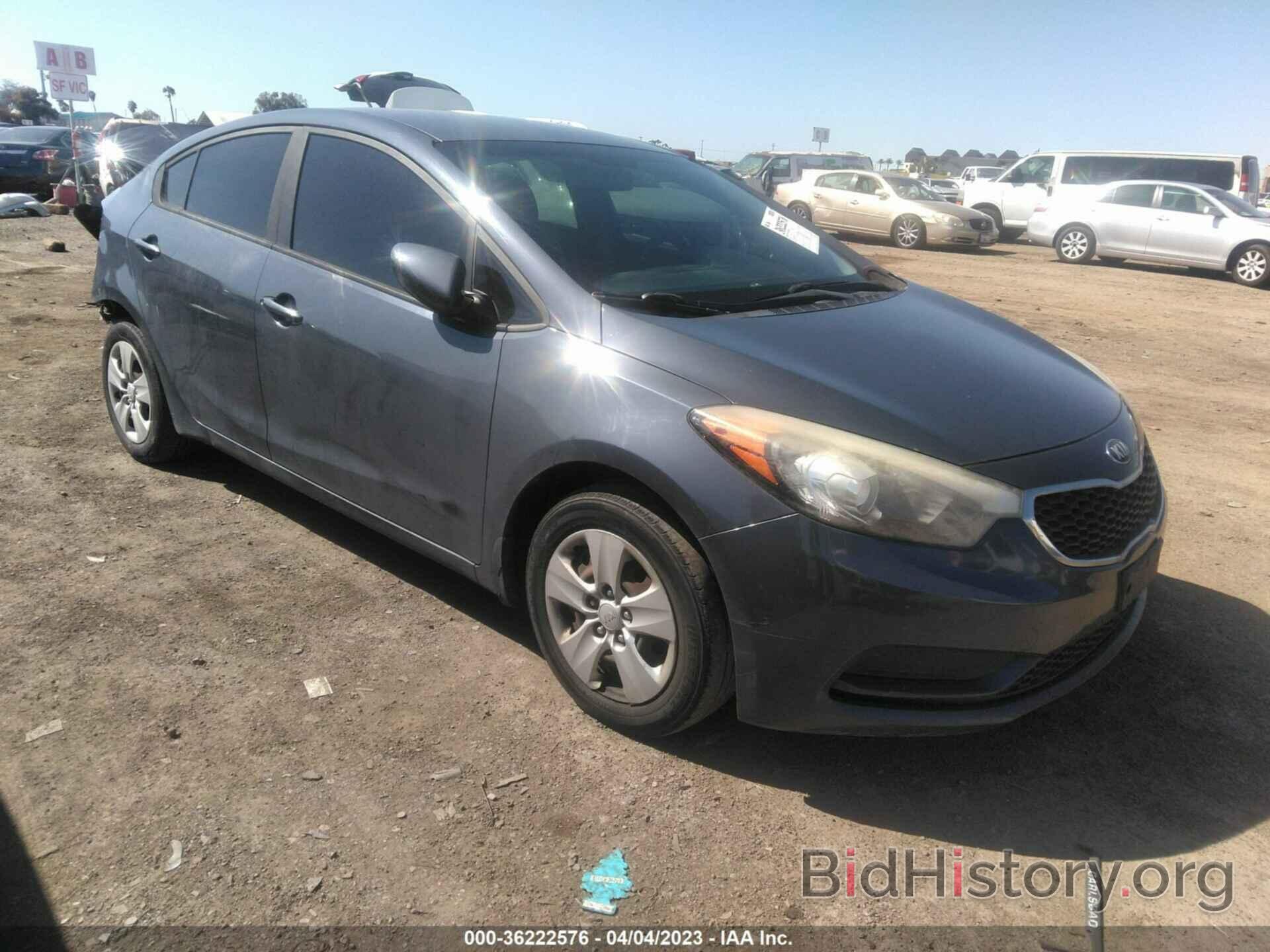 Photo KNAFK4A65E5075752 - KIA FORTE 2014