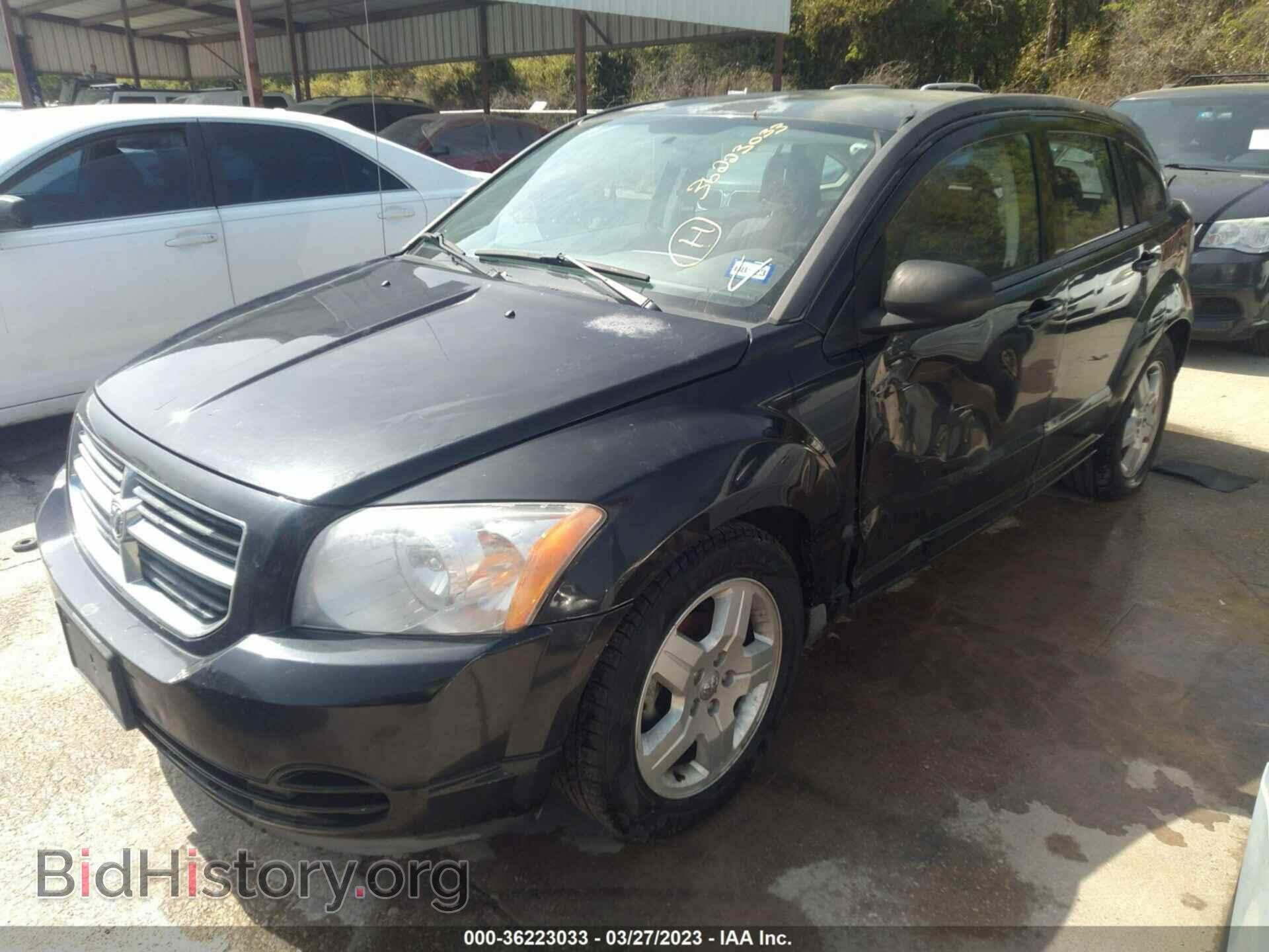 2009 DODGE CALIBER - VIN: 1B3HB48A49D148385 - Фото 2