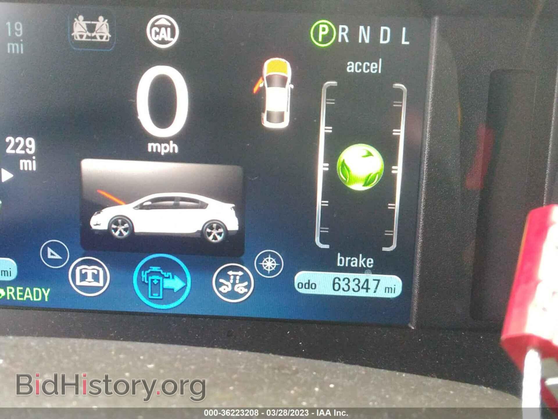 2013 CHEVROLET VOLT - VIN: 1G1RD6E46DU112450 - Фото 7