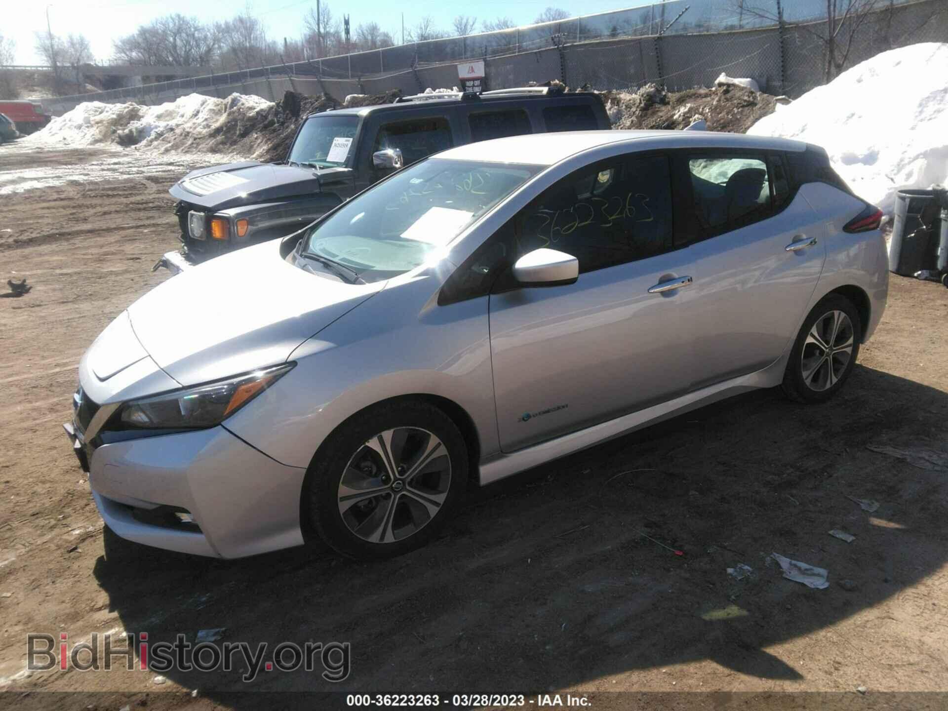 2019 NISSAN LEAF - VIN: 1N4AZ1CP2KC307007 - Фото 2