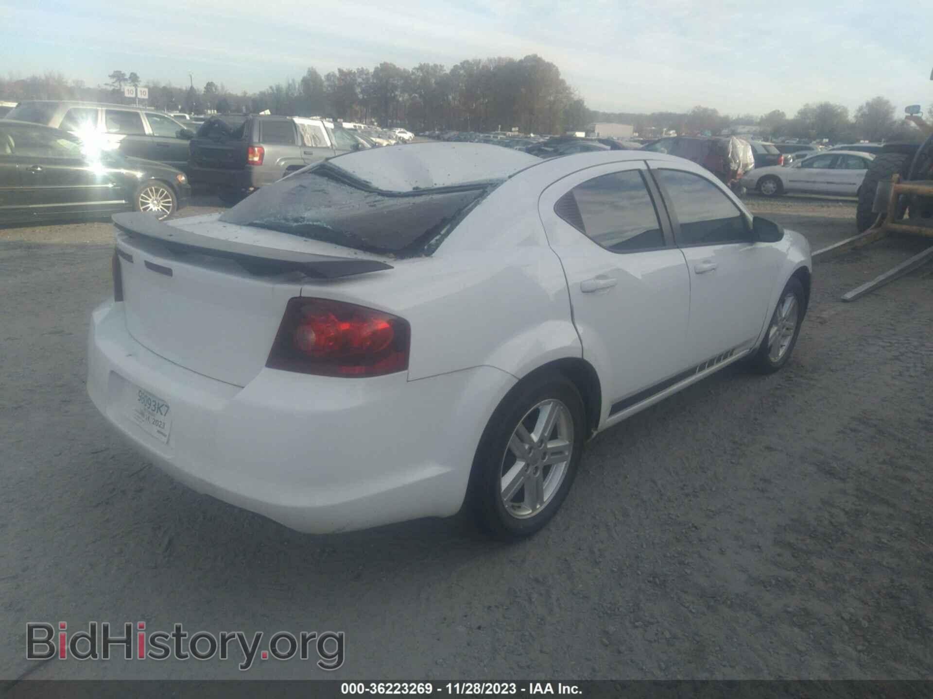 2013 DODGE AVENGER - VIN: 1C3CDZAGXDN749869 - Photo 4