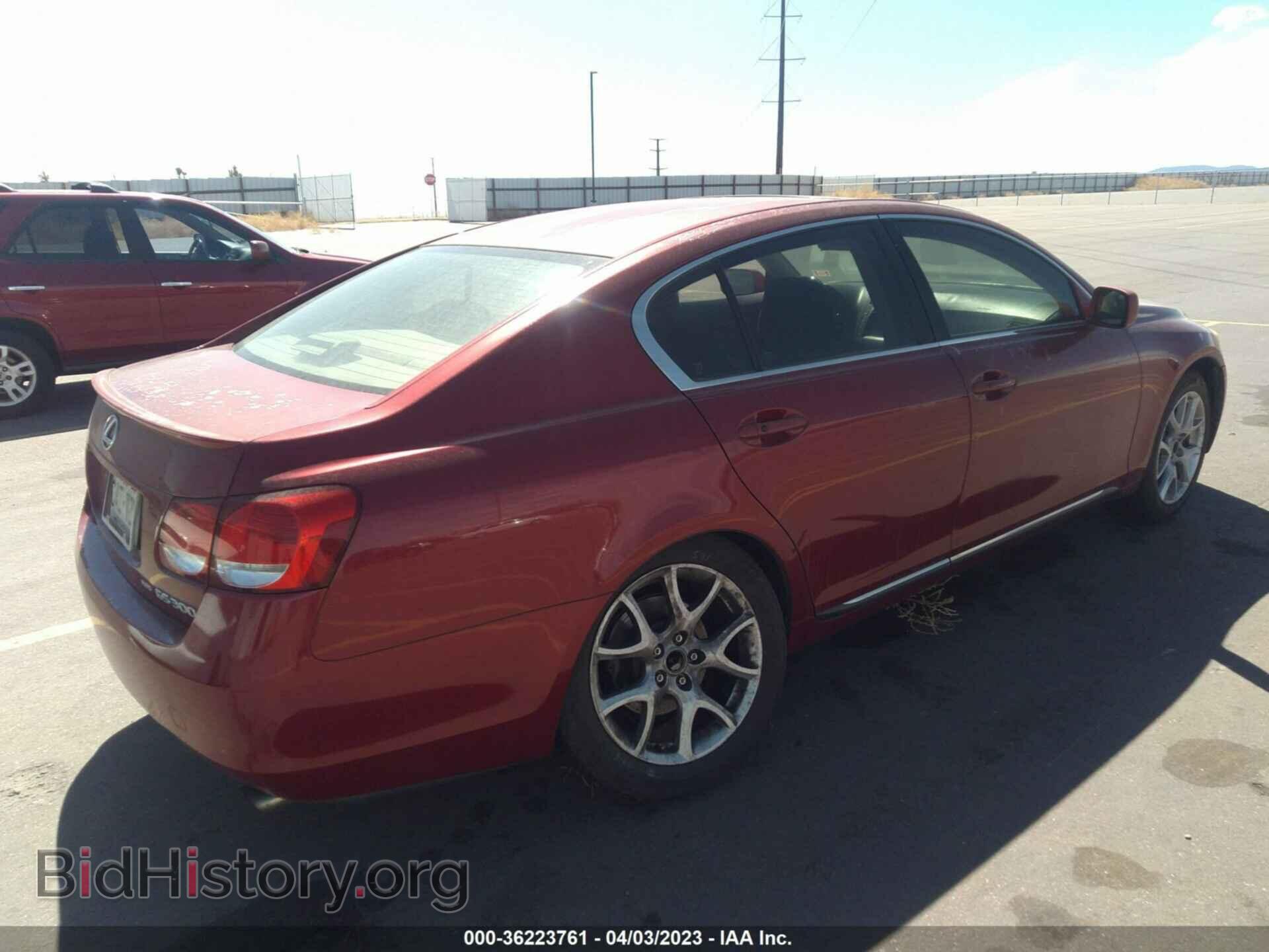 2006 LEXUS GS 300 - VIN: JTHCH96S060016581 - Фото 4