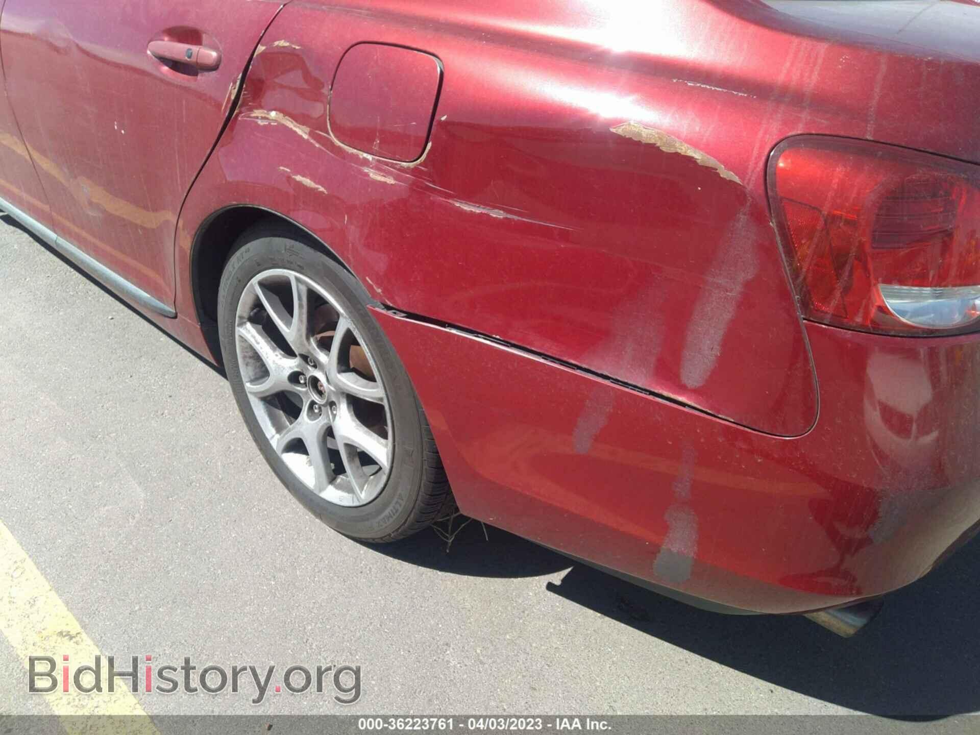 2006 LEXUS GS 300 - VIN: JTHCH96S060016581 - Фото 6