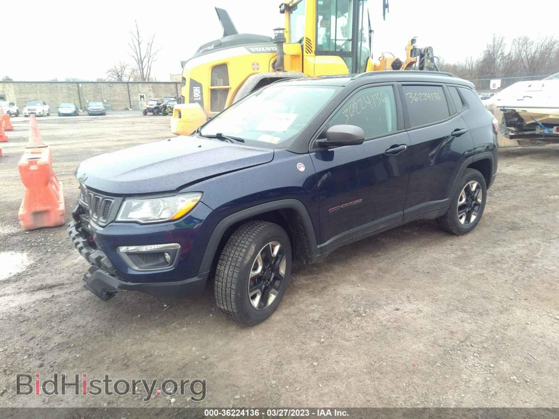 2018 JEEP COMPASS - VIN: 3C4NJDDB3JT144202 - Фото 2