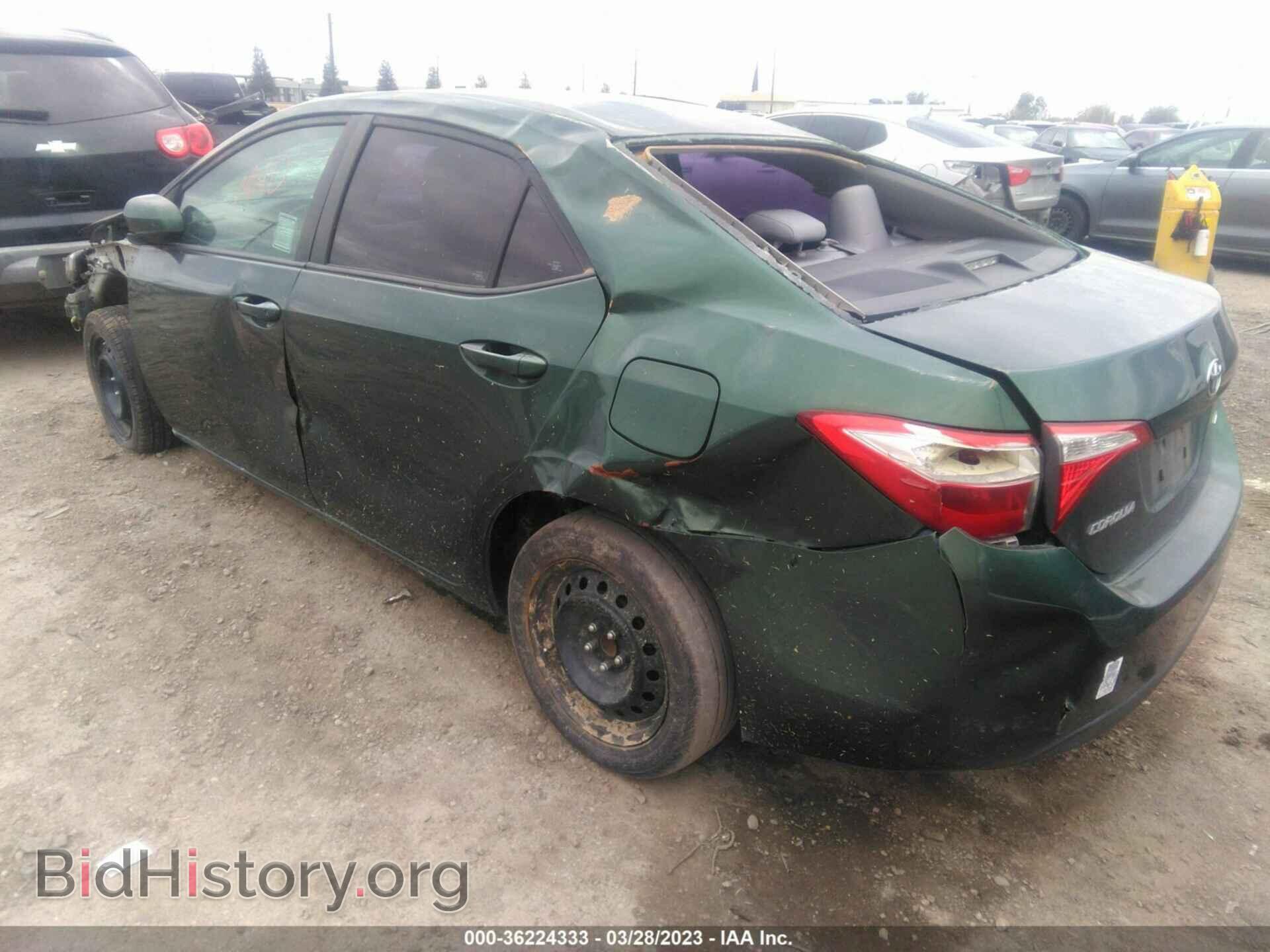 2014 TOYOTA COROLLA - VIN: 5YFBURHE6EP132890 - Фото 3