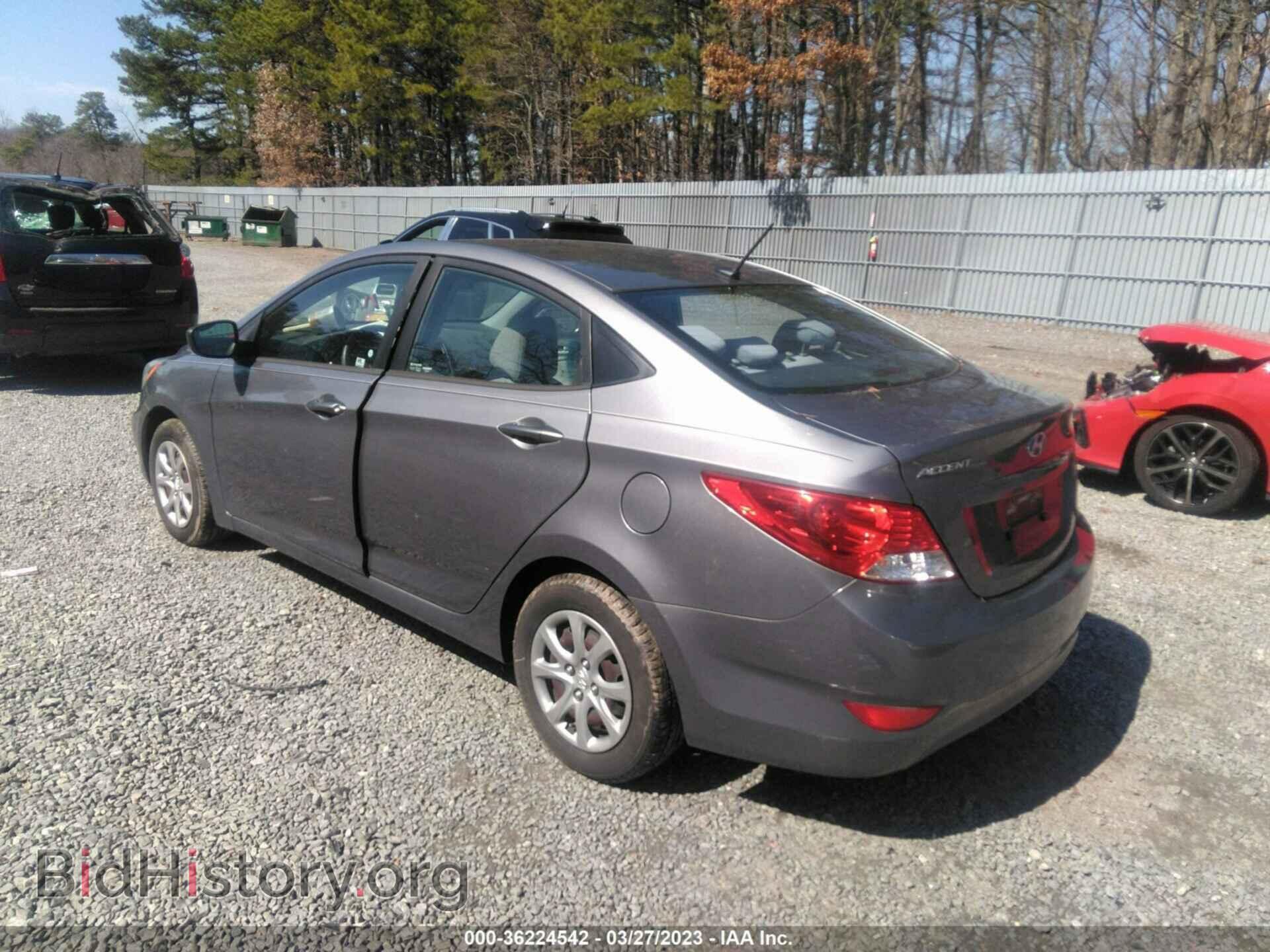 2014 HYUNDAI ACCENT - VIN: KMHCT4AE8EU718414 - Фото 3