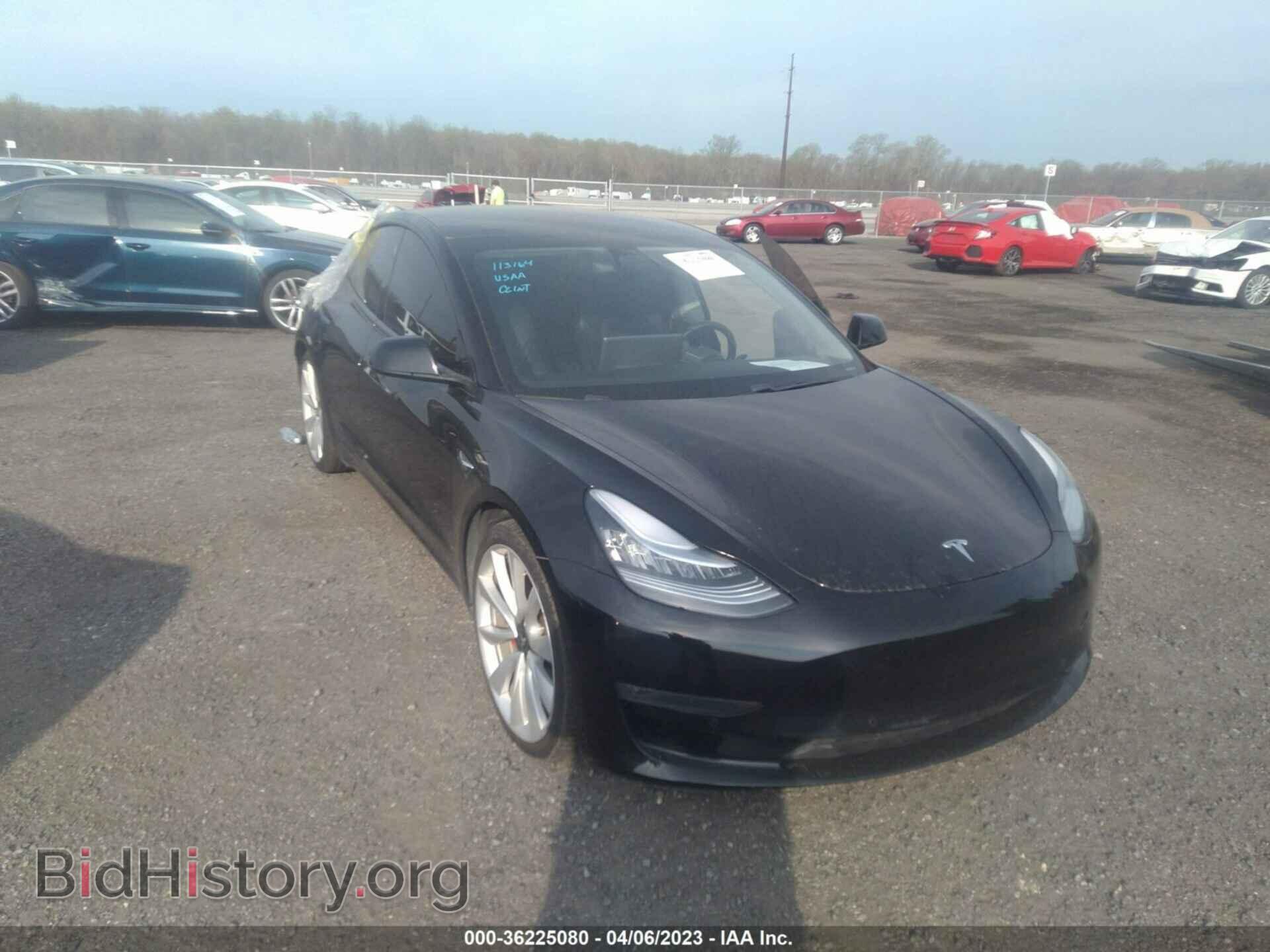 Фотография 5YJ3E1EB8KF447632 - TESLA MODEL 3 2019