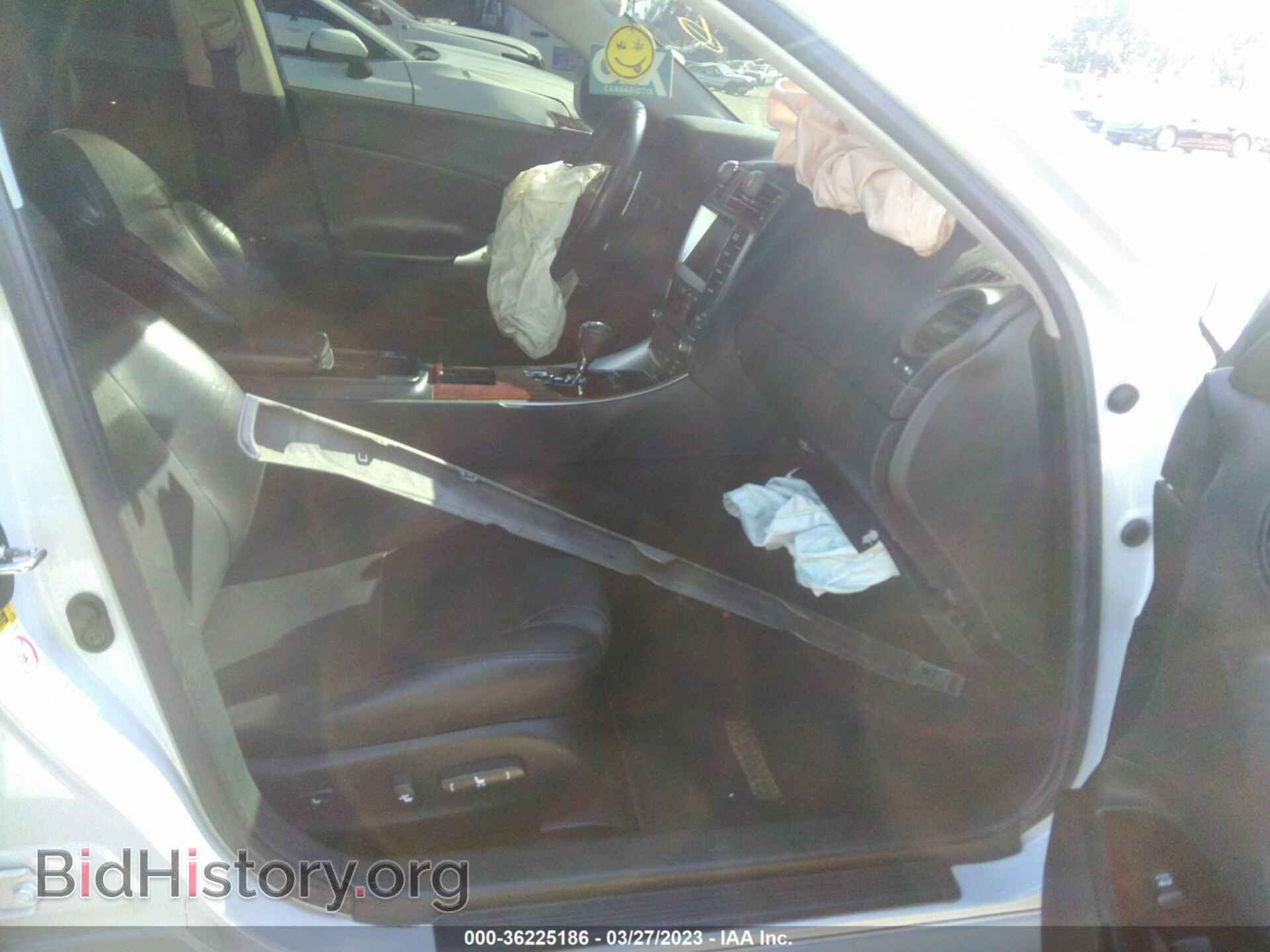 2007 LEXUS IS 250 - VIN: JTHBK262272043937 - Фото 5