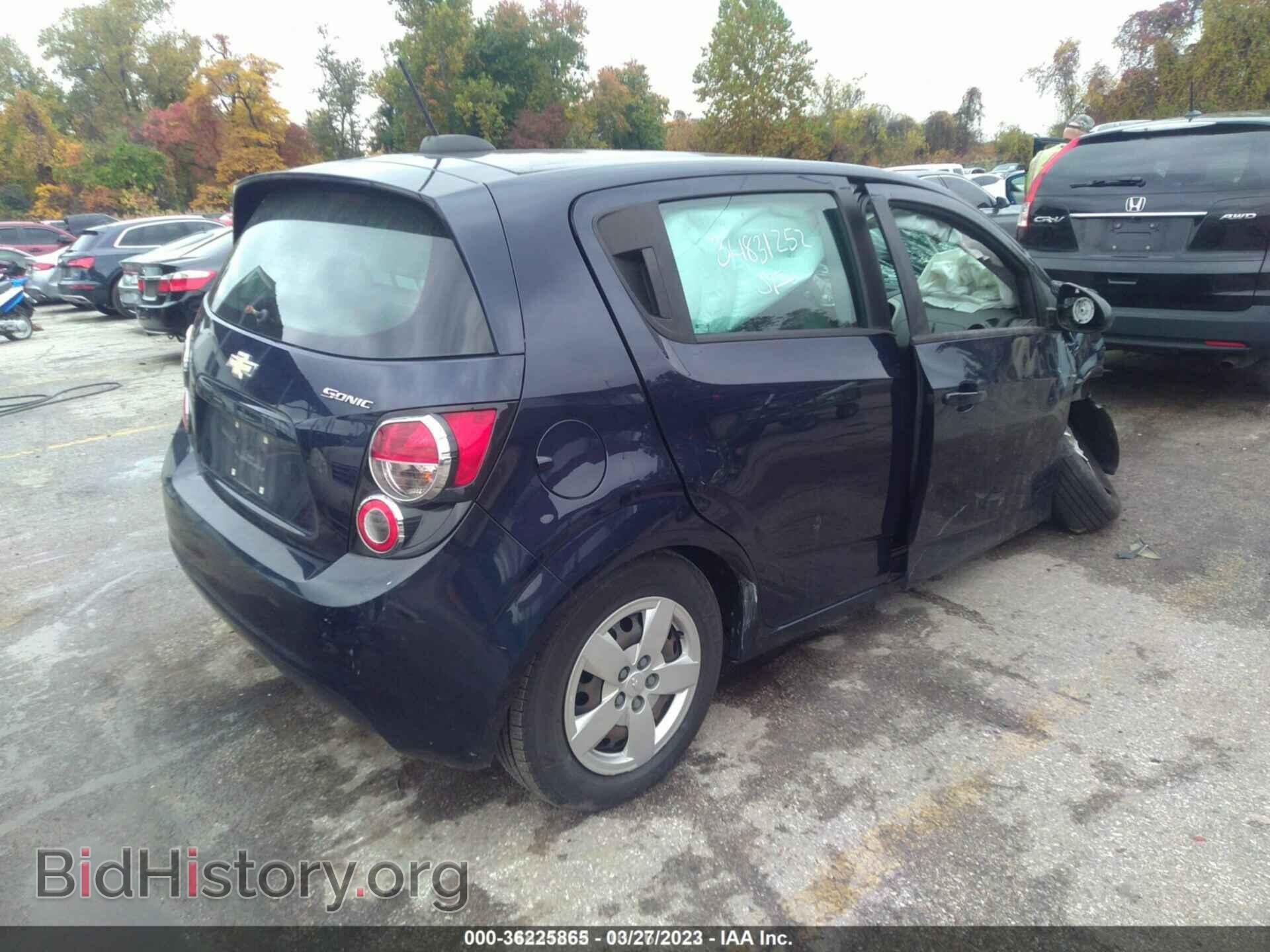 2015 CHEVROLET SONIC - VIN: 1G1JA6SG8F4143853 - Фото 4