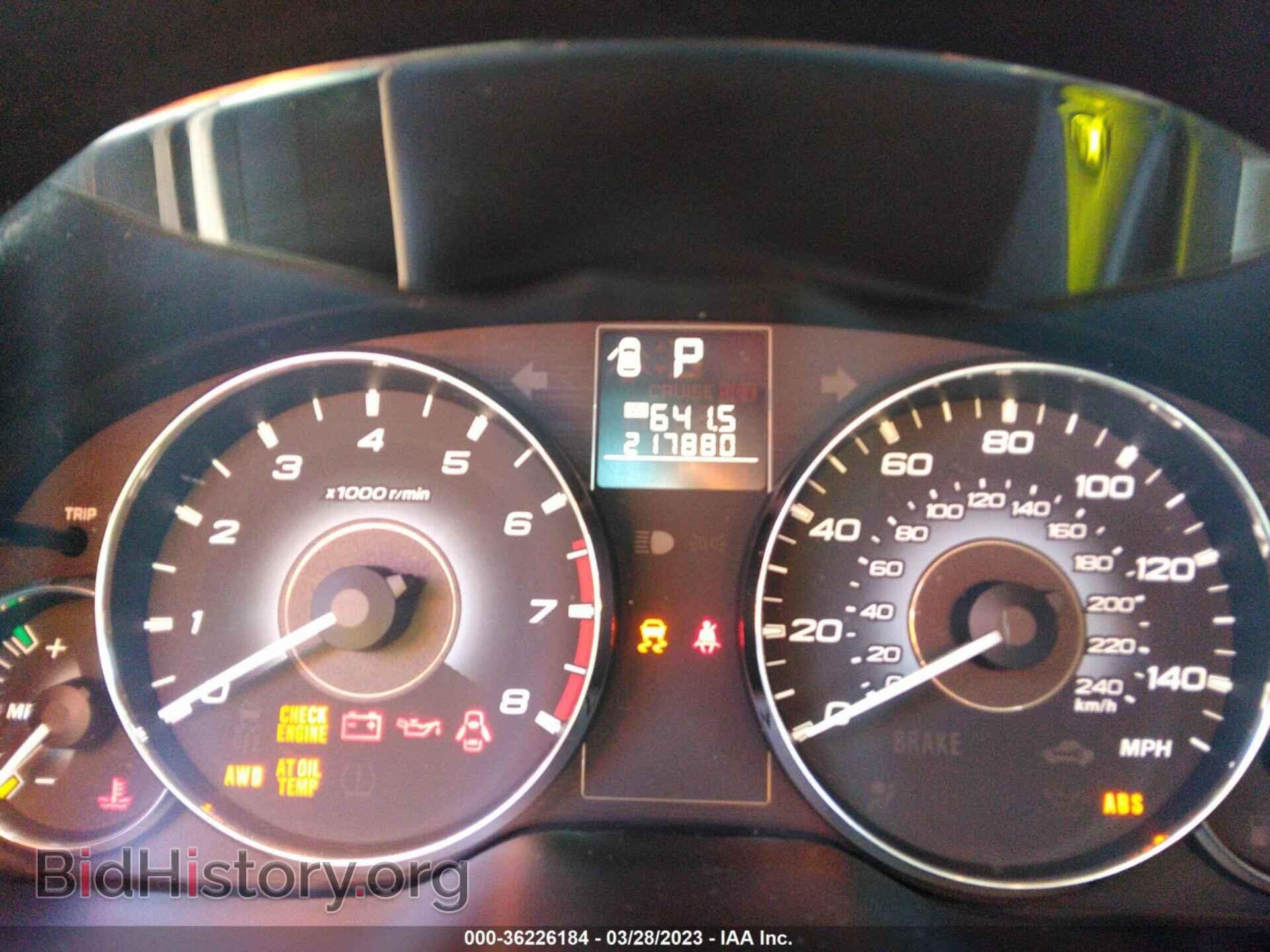 2010 SUBARU OUTBACK - VIN: 4S4BRBBC0A3358857 - Фото 7