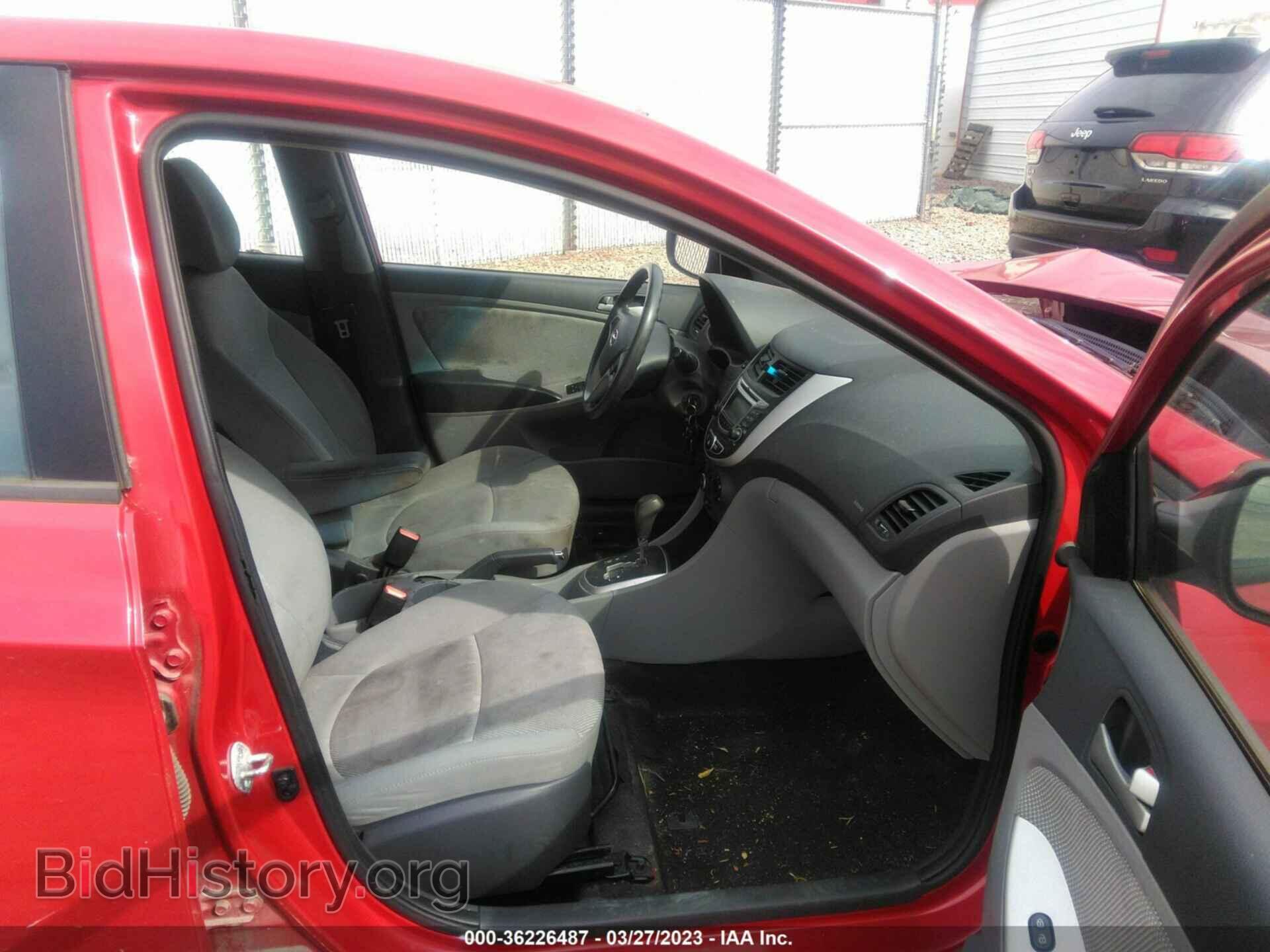 2013 HYUNDAI ACCENT - VIN: KMHCT5AE7DU130718 - Фото 5