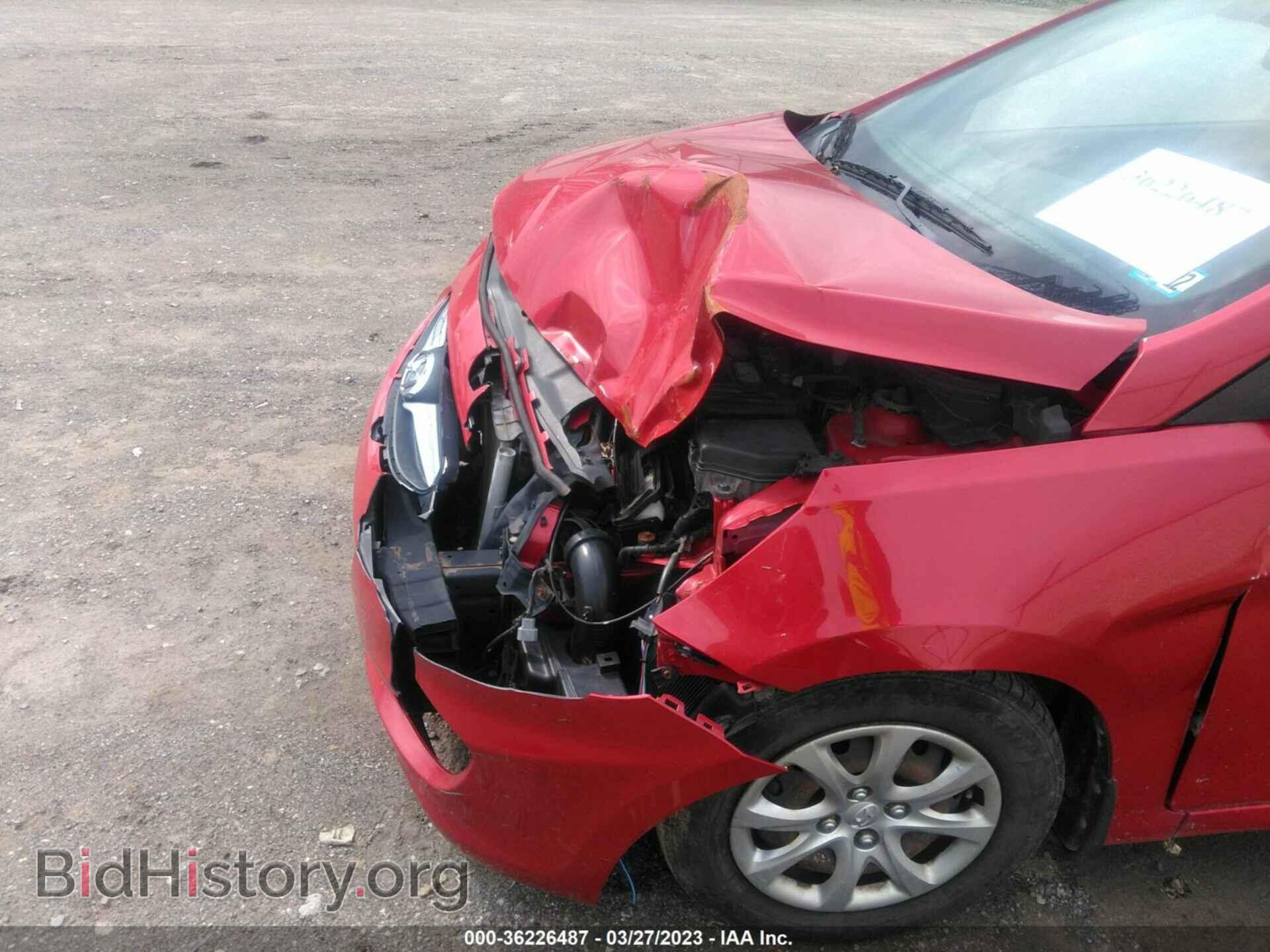 2013 HYUNDAI ACCENT - VIN: KMHCT5AE7DU130718 - Фото 6