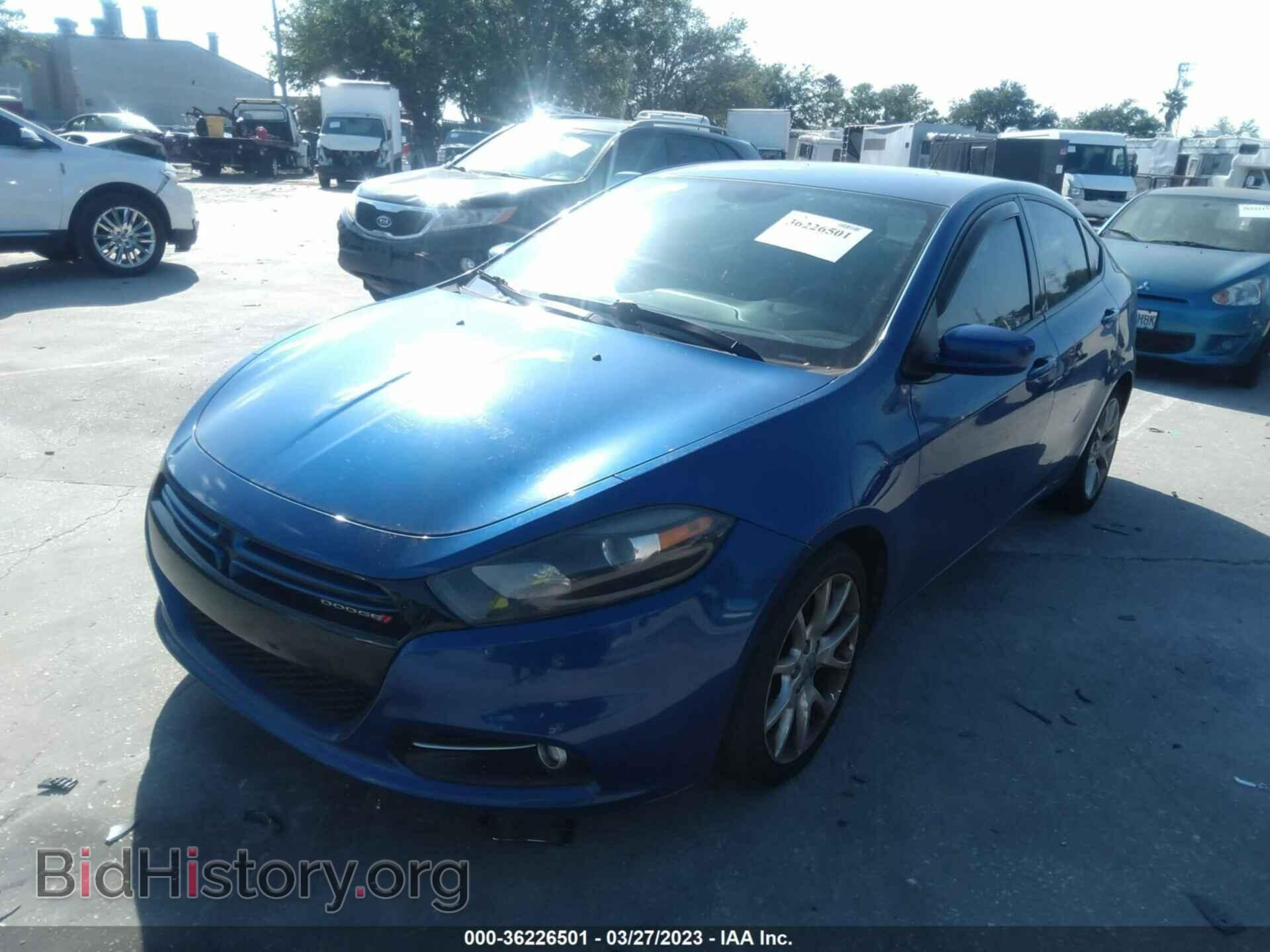 2013 DODGE DART - VIN: 1C3CDFBAXDD118702 - Фото 2