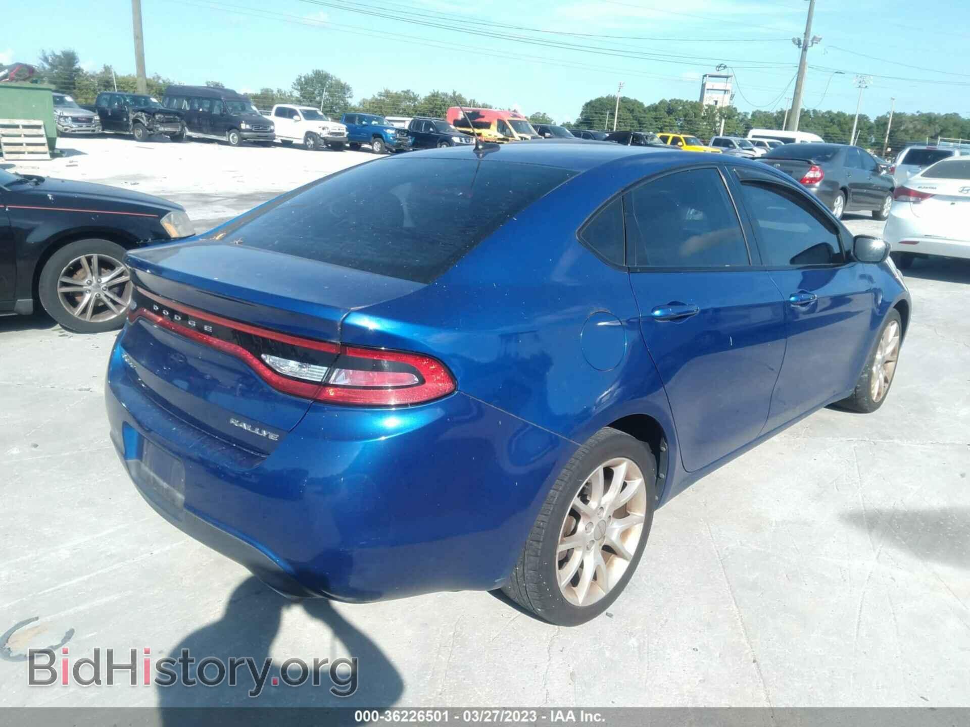 2013 DODGE DART - VIN: 1C3CDFBAXDD118702 - Фото 4