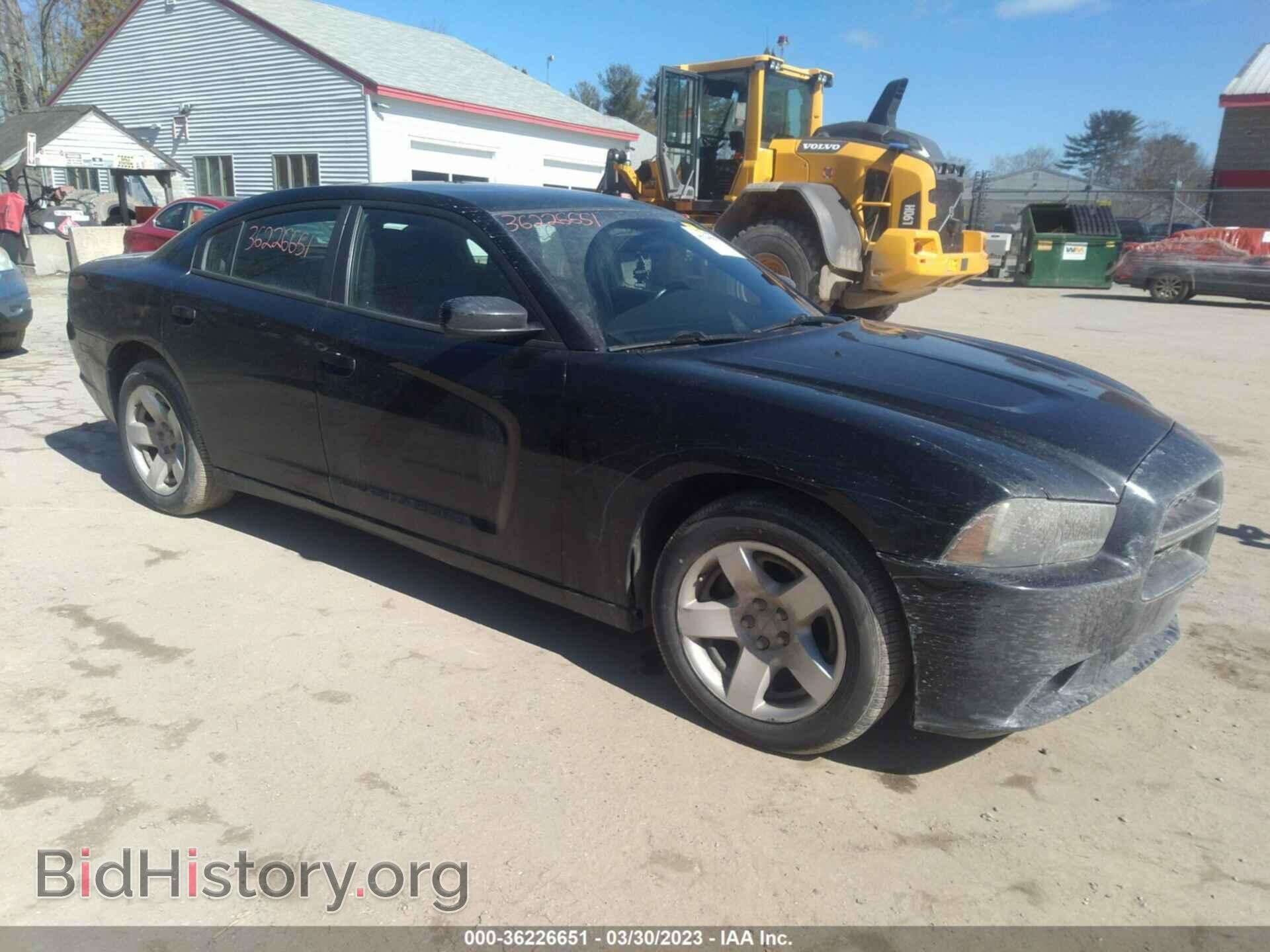 Photo 2C3CDXATXCH304153 - DODGE CHARGER 2012
