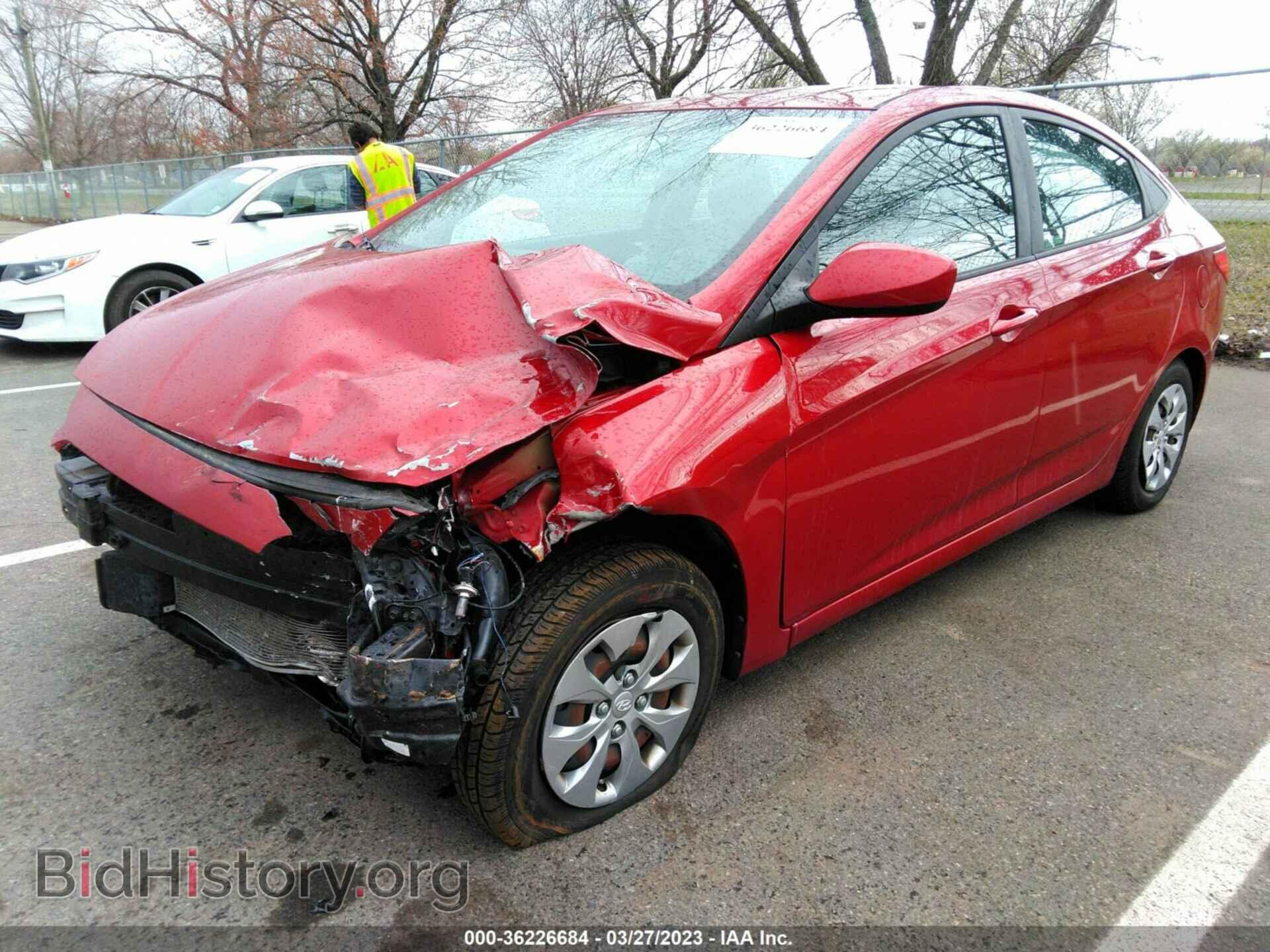 2017 HYUNDAI ACCENT - VIN: KMHCT4AE3HU380859 - Фото 2