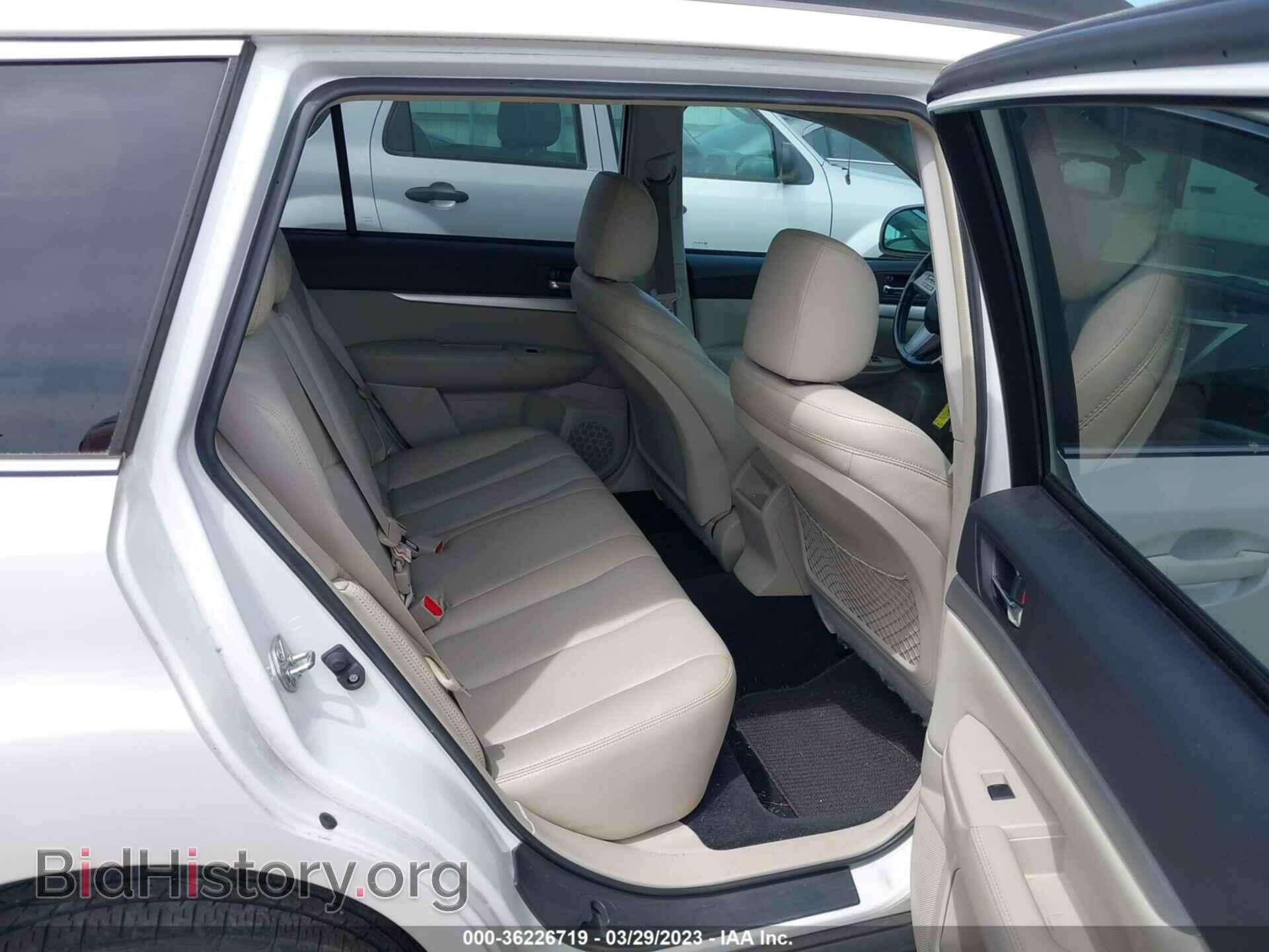 2011 SUBARU OUTBACK - VIN: 4S4BRCGC7B3402000 - Фото 8