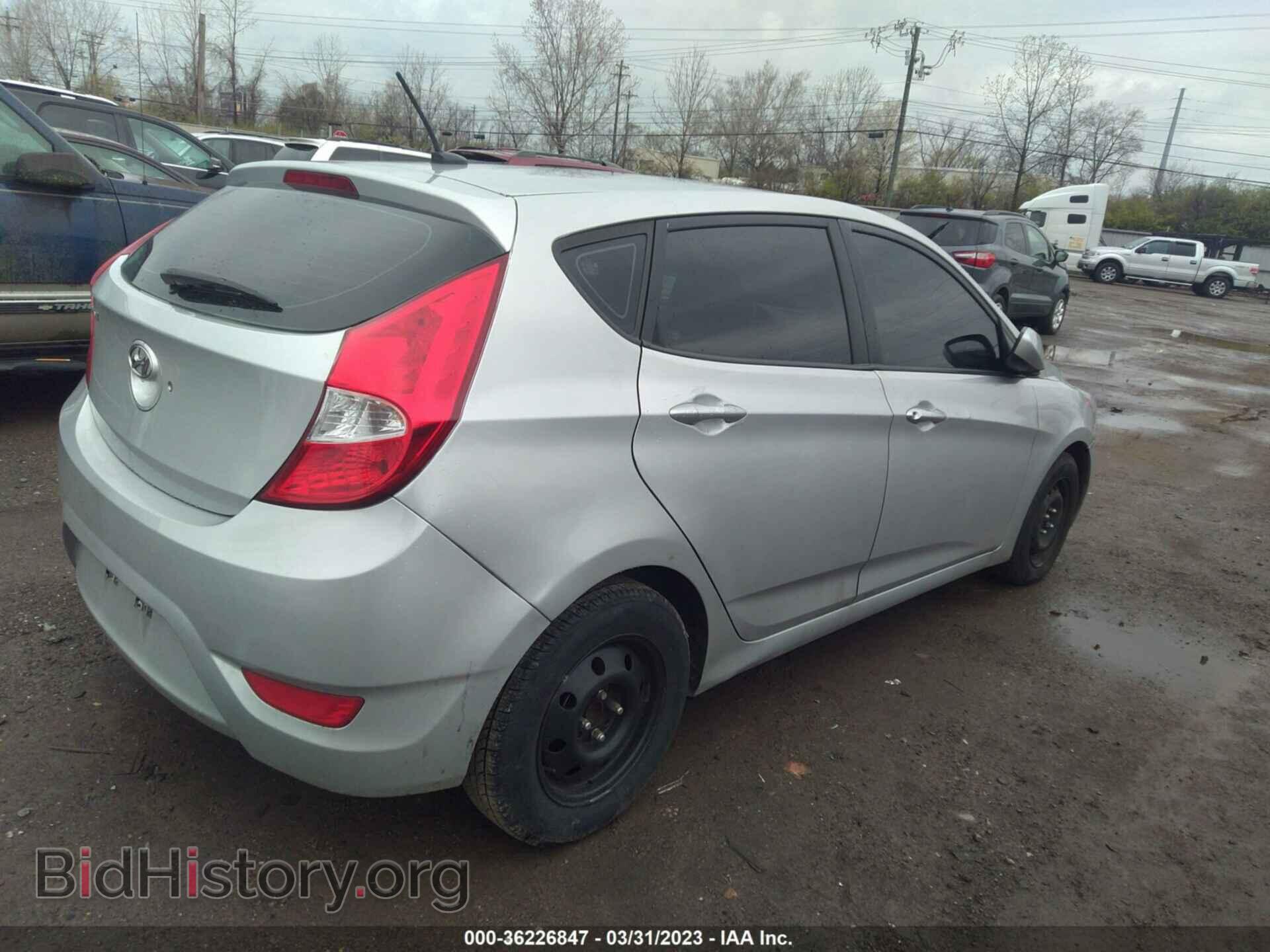 2012 HYUNDAI ACCENT - VIN: KMHCT5AEXCU039456 - Фото 4