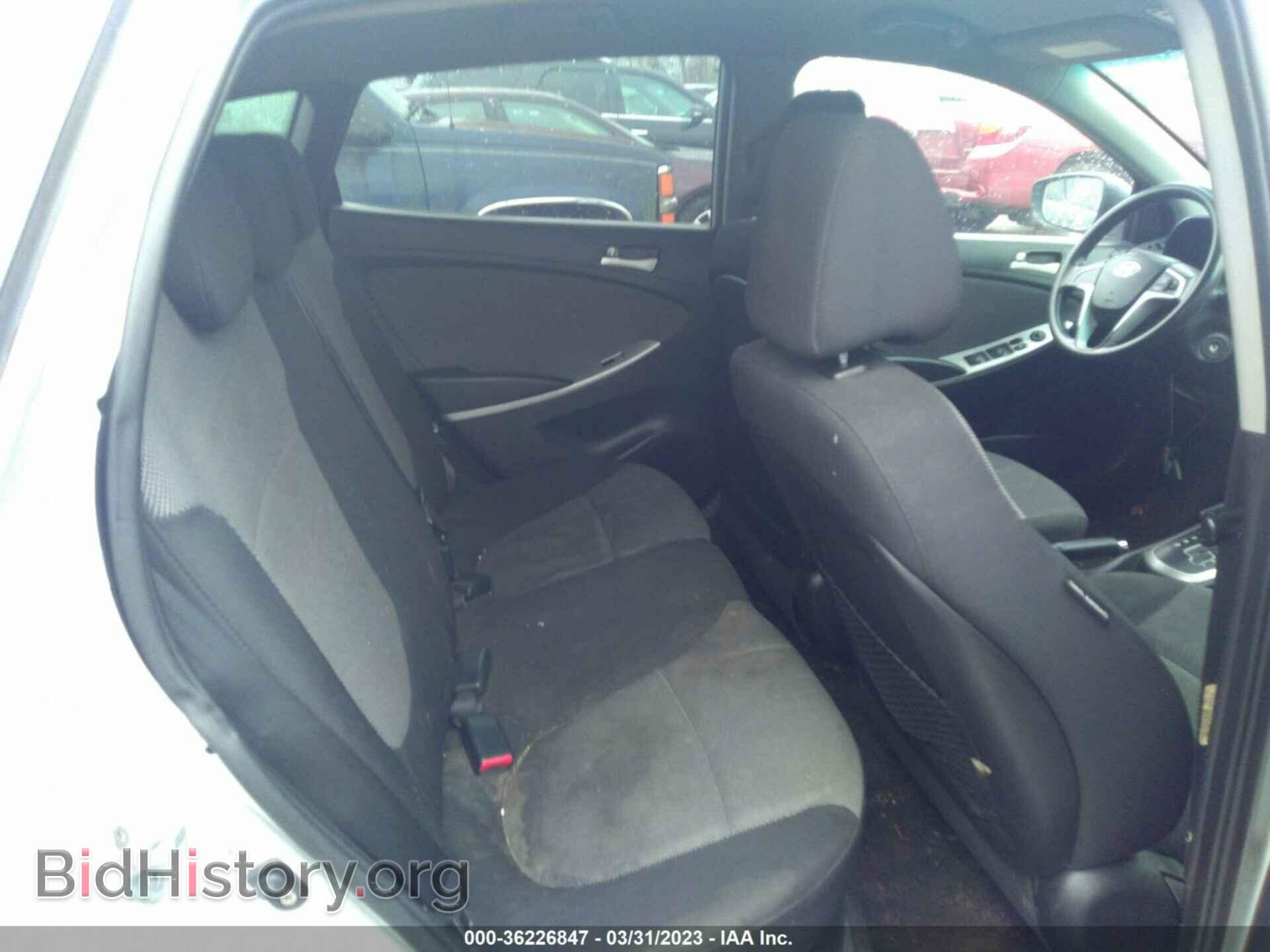 2012 HYUNDAI ACCENT - VIN: KMHCT5AEXCU039456 - Фото 8