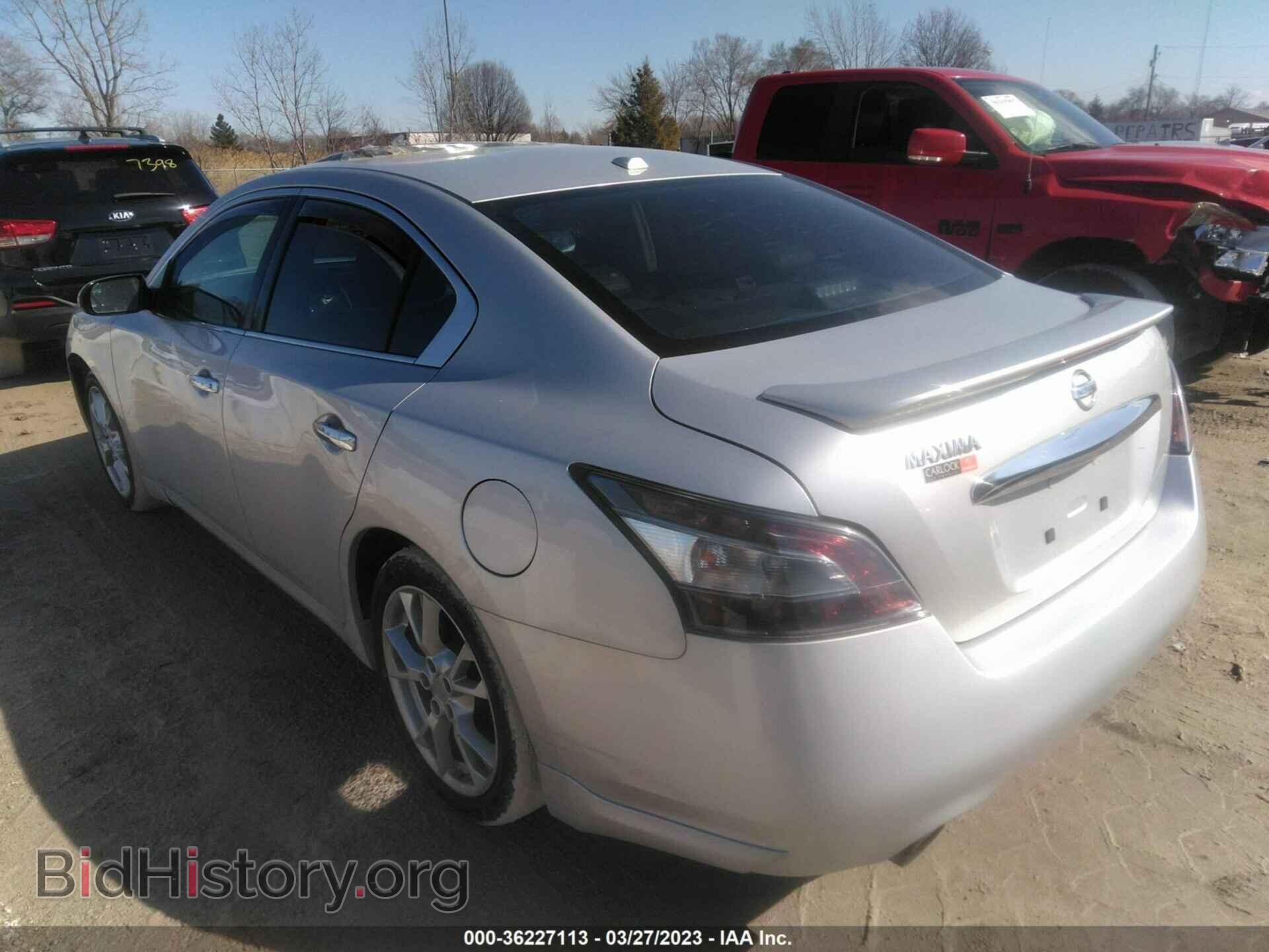 2012 NISSAN MAXIMA - VIN: 1N4AA5AP1CC852151 - Фото 3